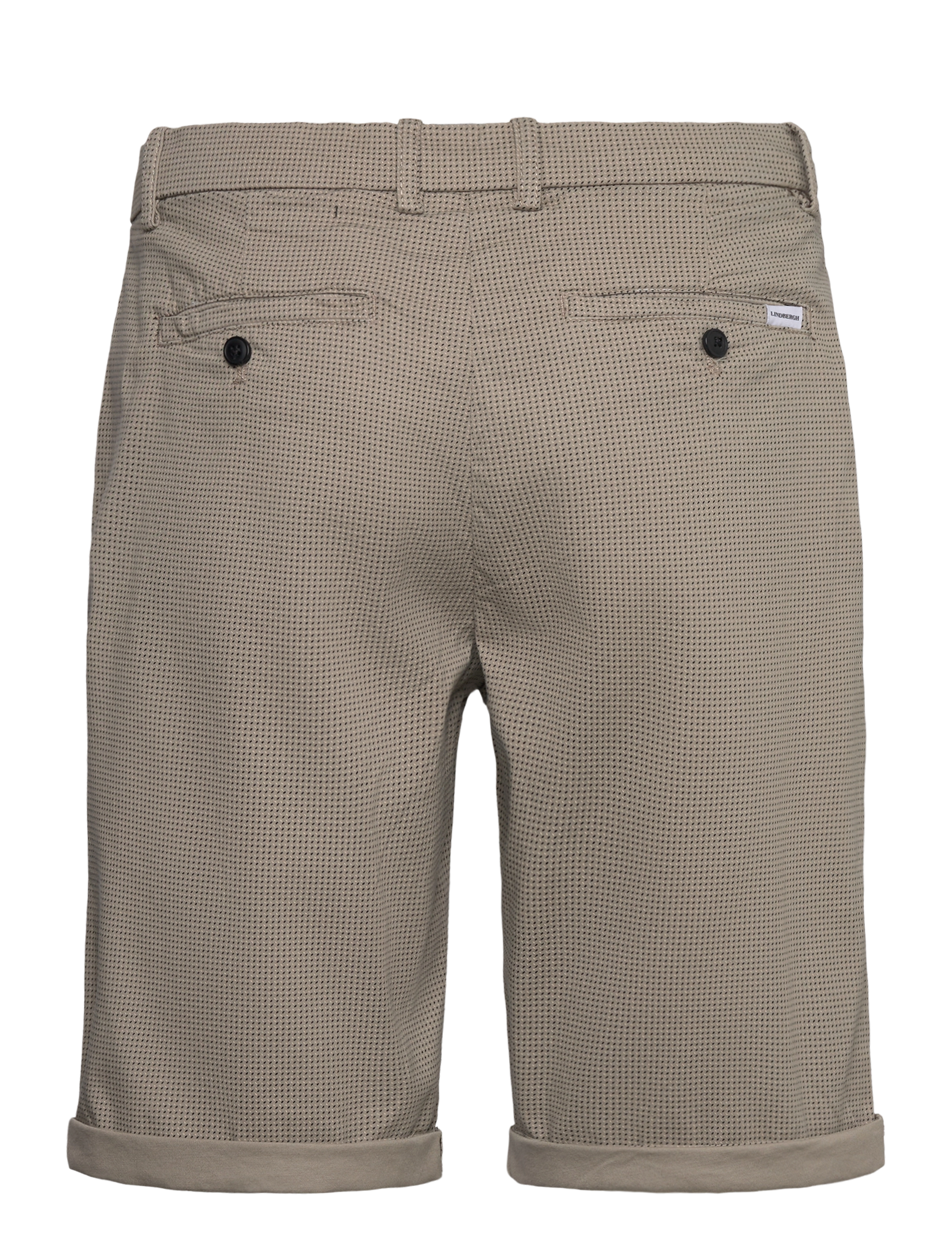 Lindbergh - Superflex AOP chino shorts - chino-shortsit - stone - 2