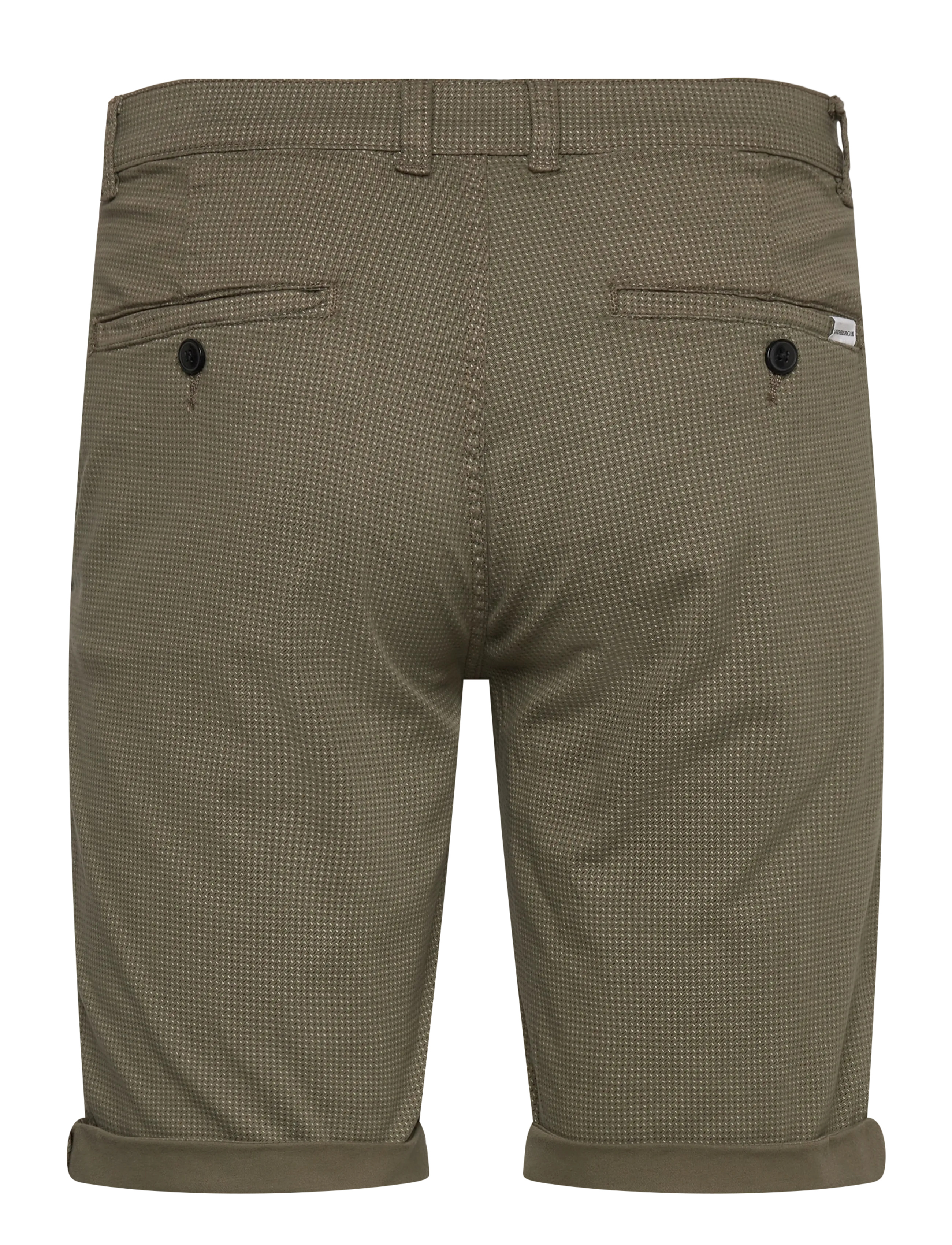Lindbergh - AOP Superflex chino shorts - chinos shorts - army - 2
