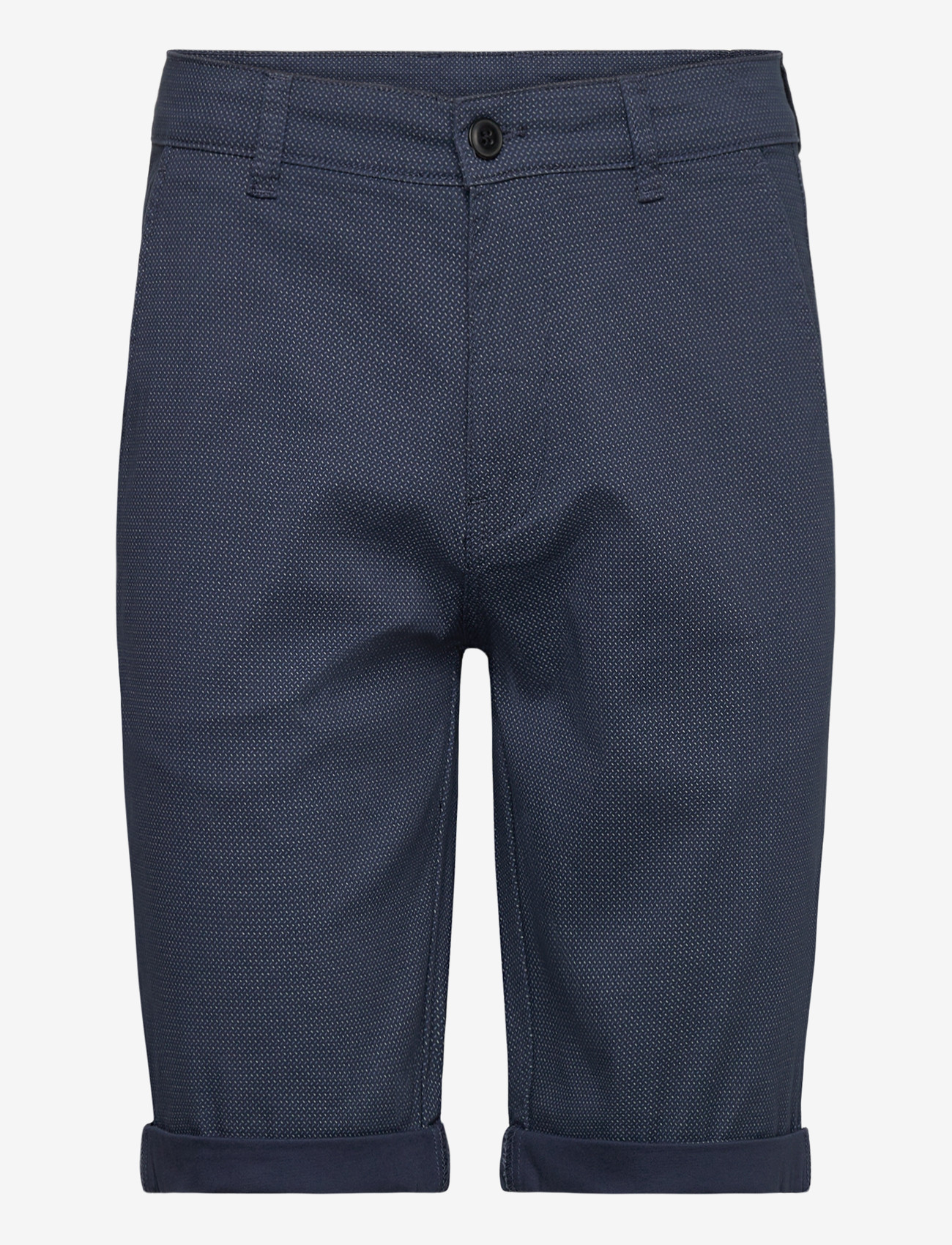 Lindbergh - AOP Superflex chino shorts - chinos shorts - navy - 1