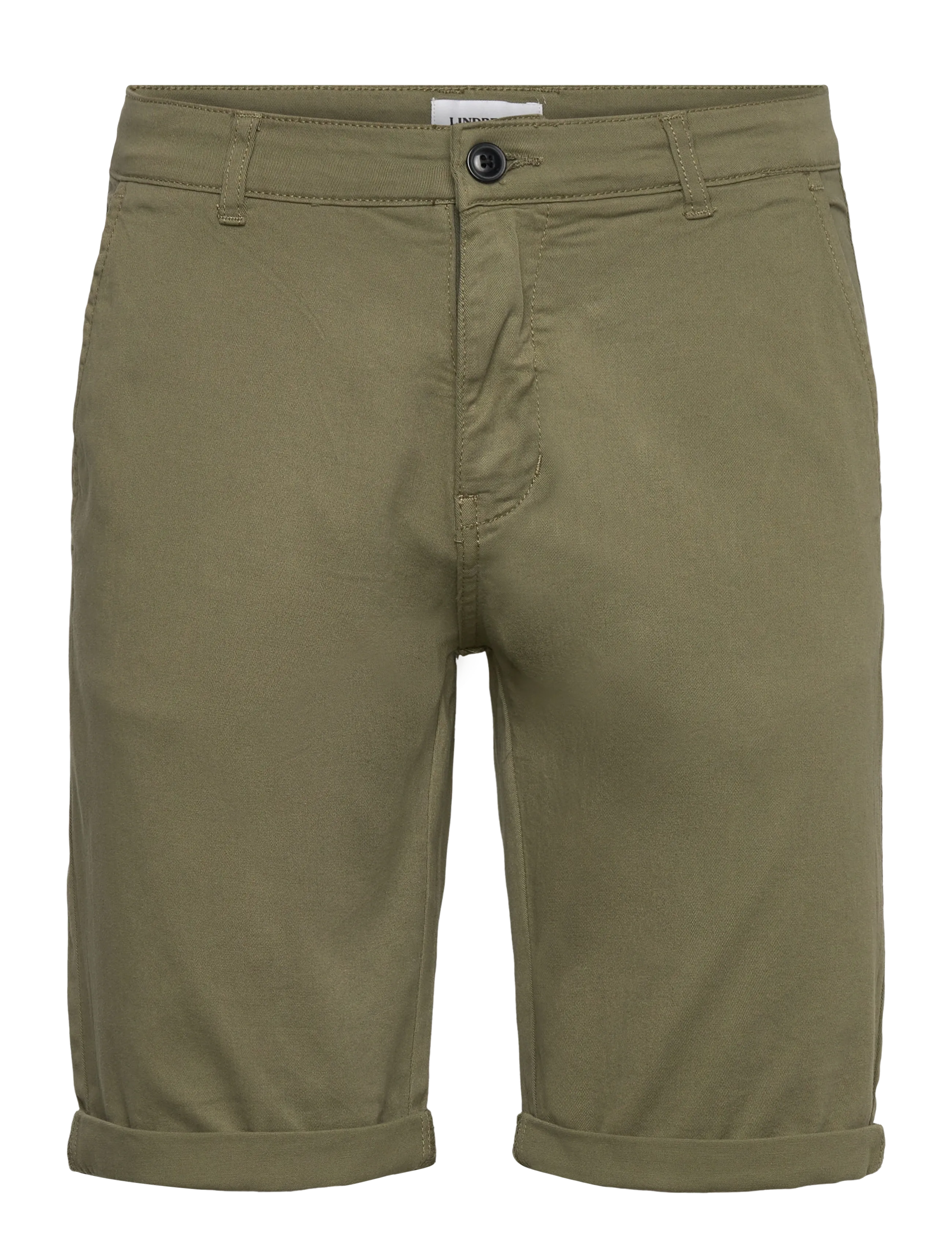 Lindbergh Superflex chino shorts - Shorts - ARMY / khaki/green