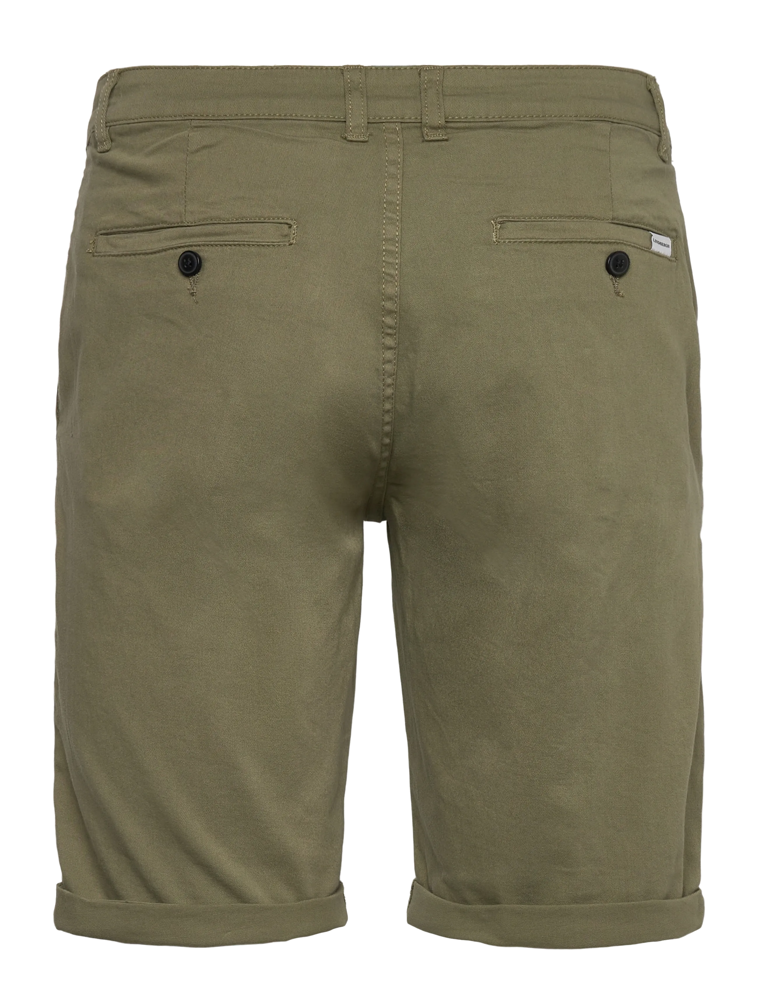 Lindbergh - Superflex chino shorts - chino shorts - army - 2