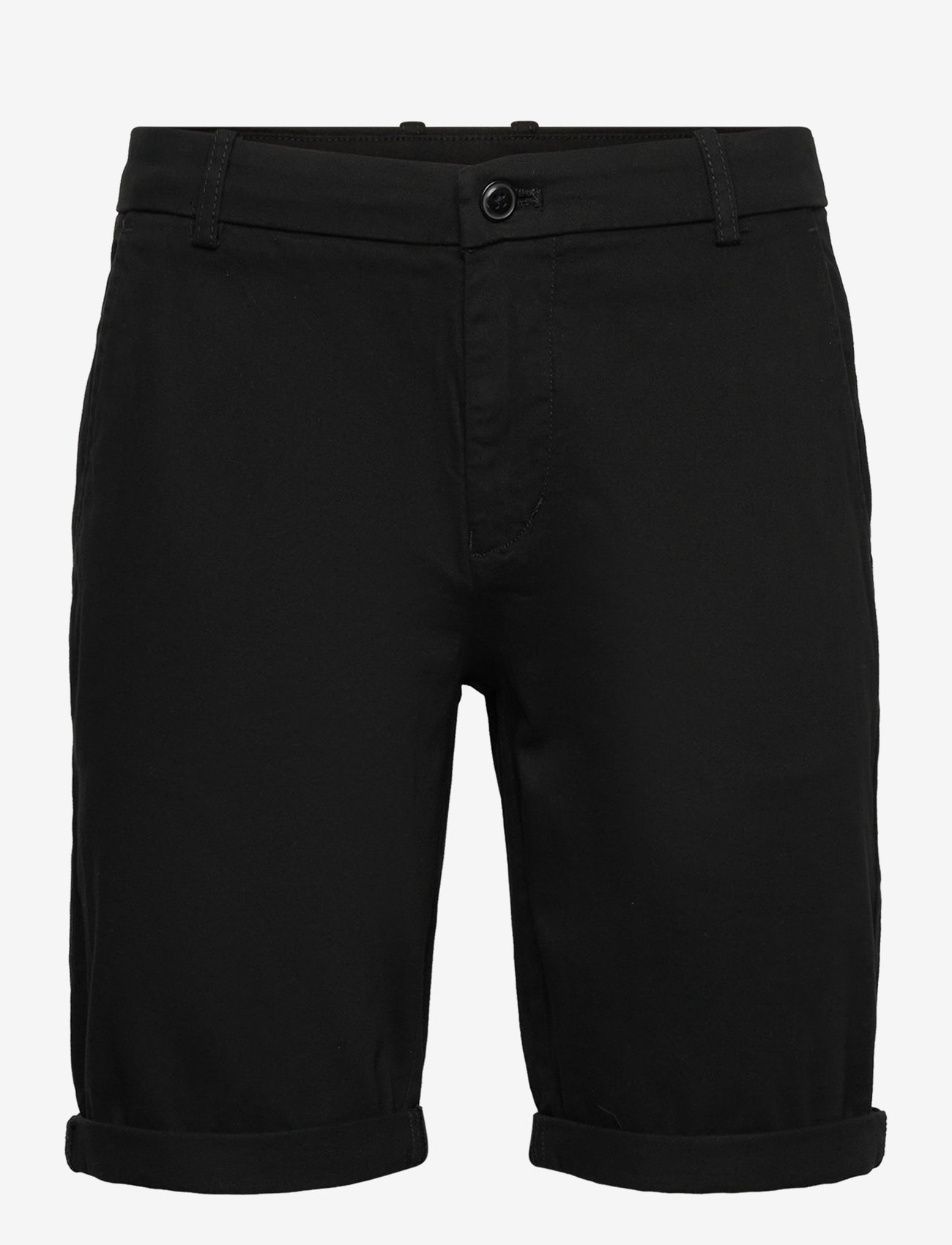 Lindbergh - Superflex chino shorts - chino lühikesed püksid - black - 0
