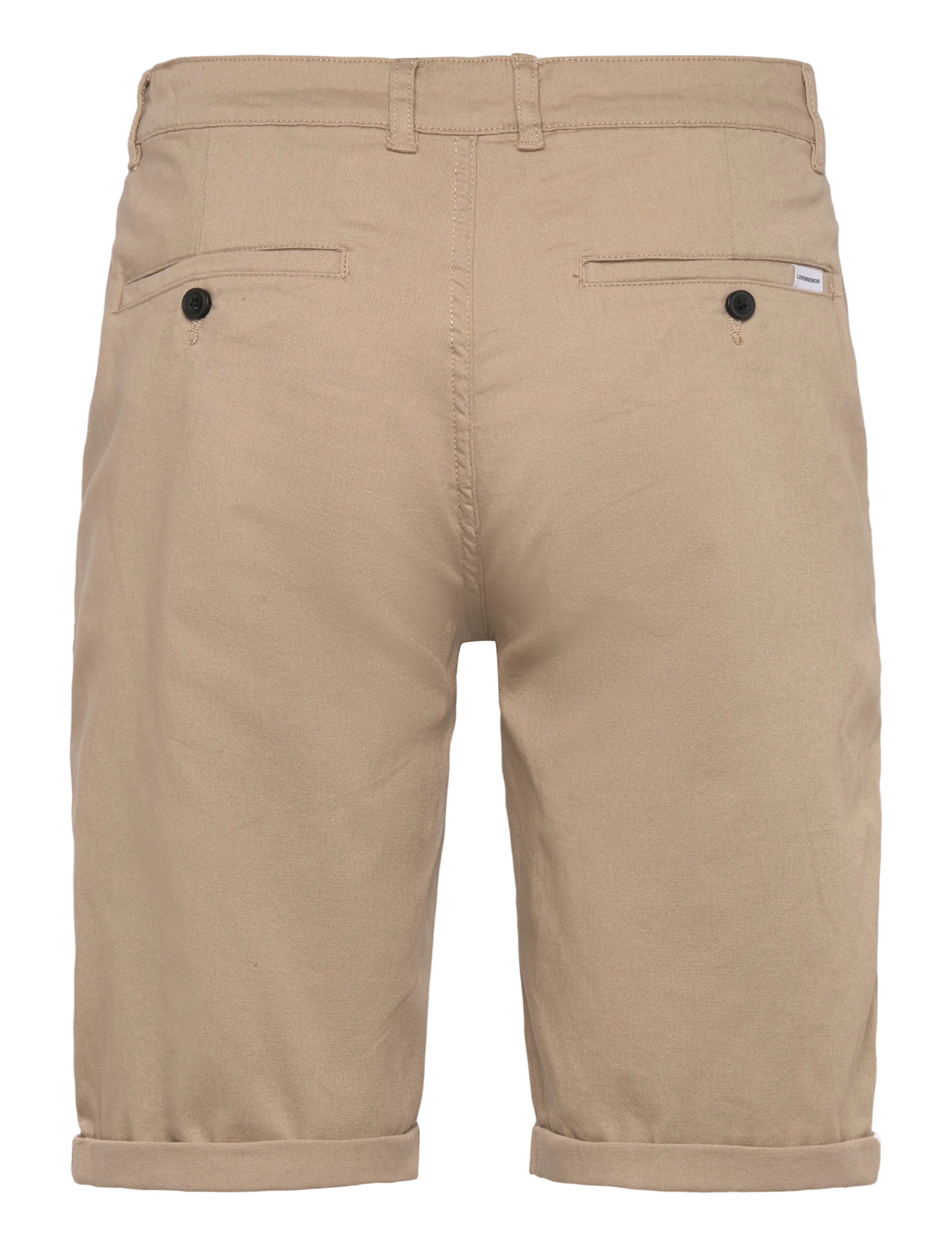Lindbergh - Superflex chino shorts - chinos shorts - sand - 1