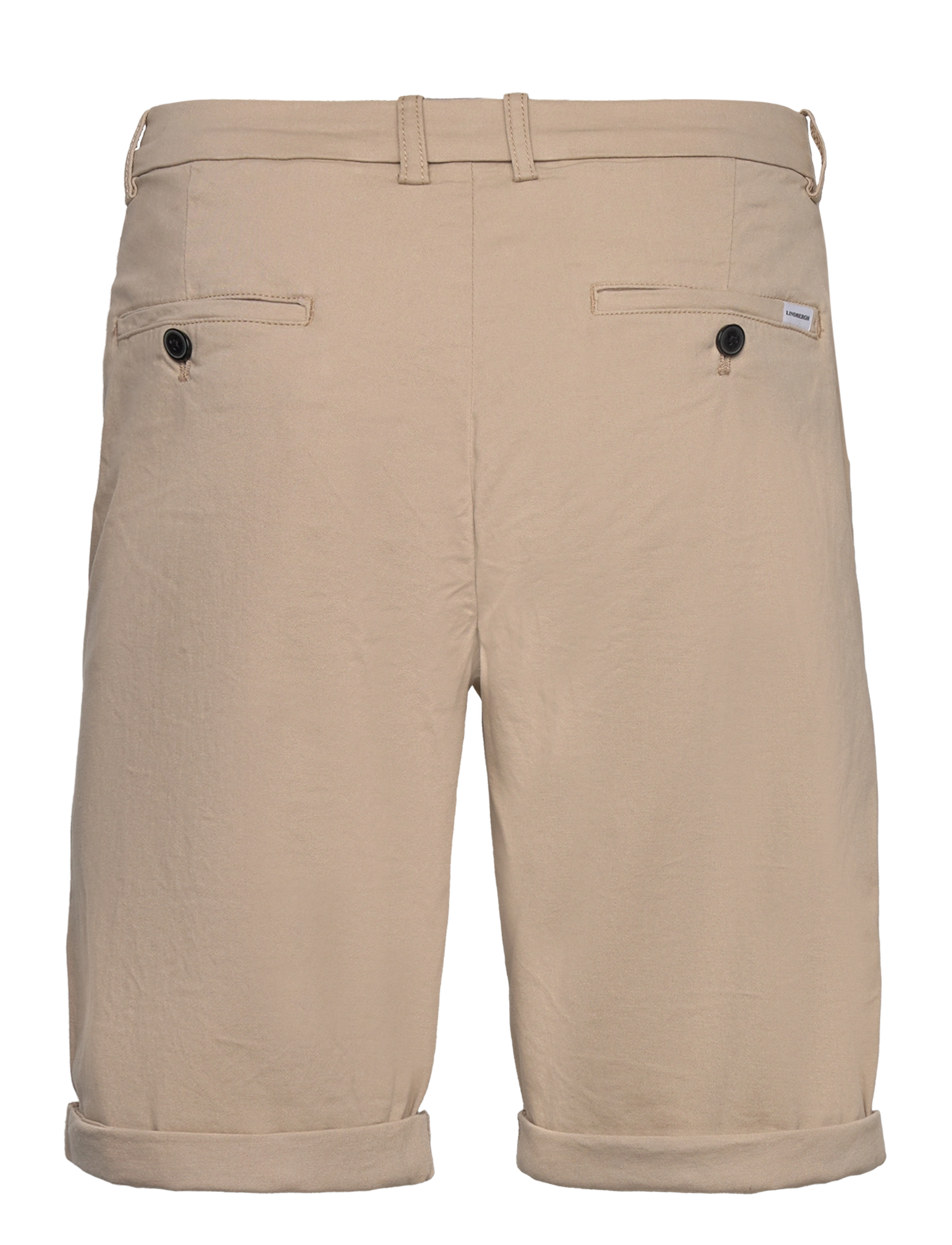 Lindbergh - Superflex chino shorts - chinos shorts - sand - 1