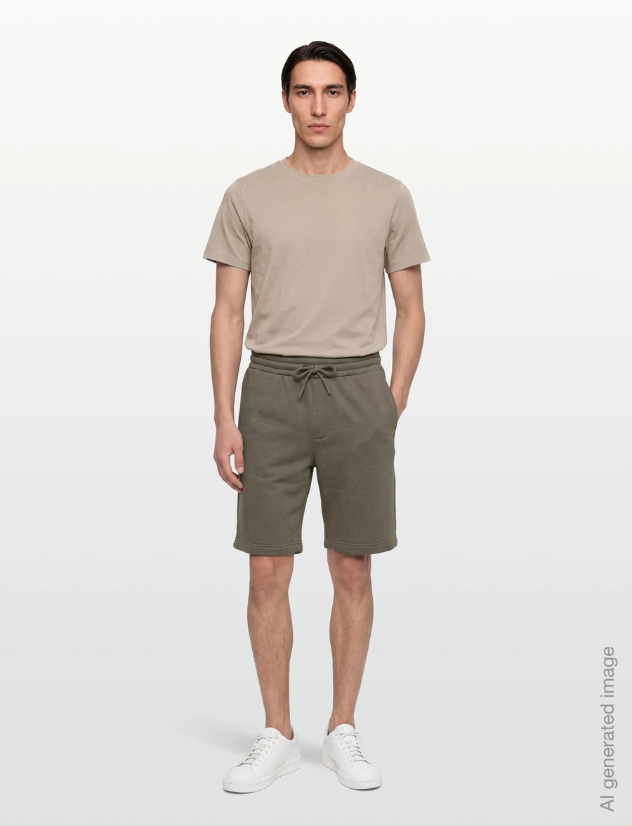 Lindbergh - Sweat shorts - sweatshorts - army - 0
