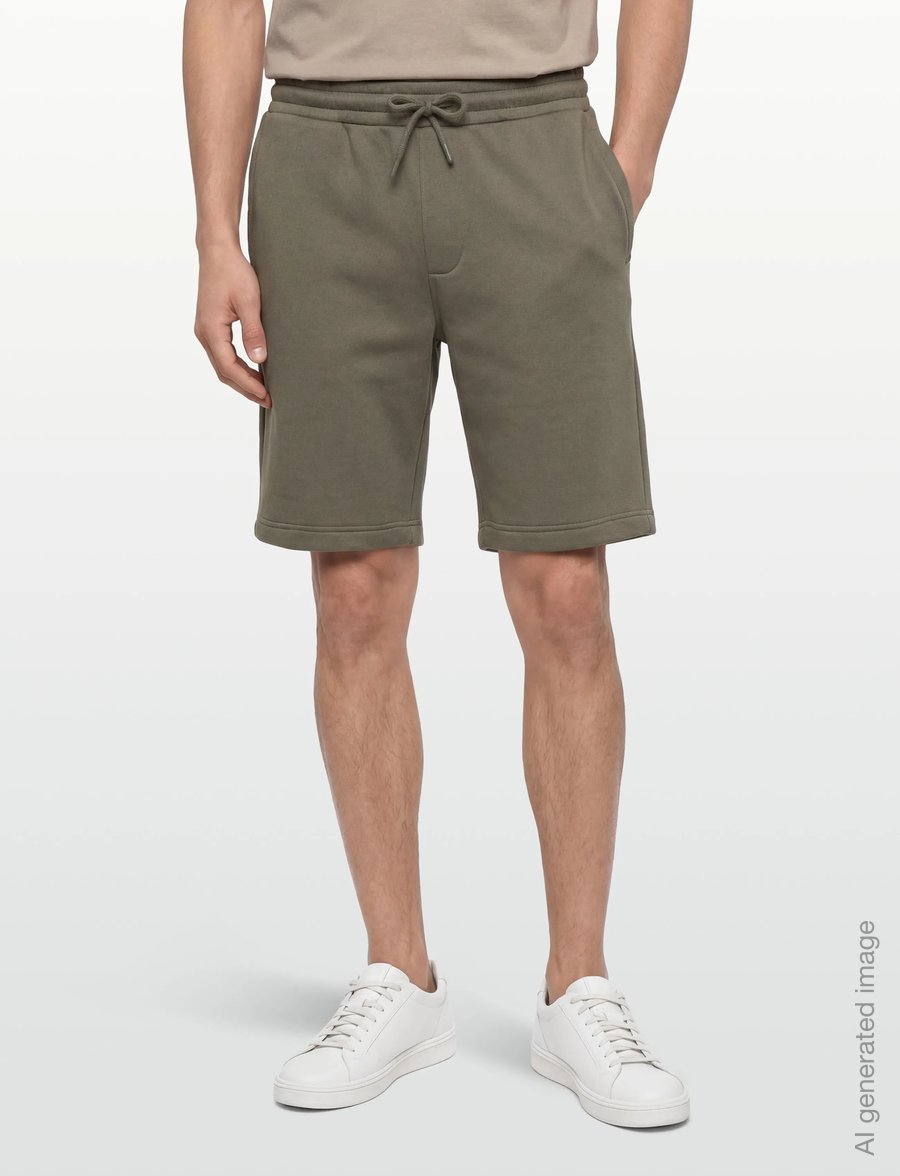 Lindbergh - Sweat shorts - sweatshorts - army - 3