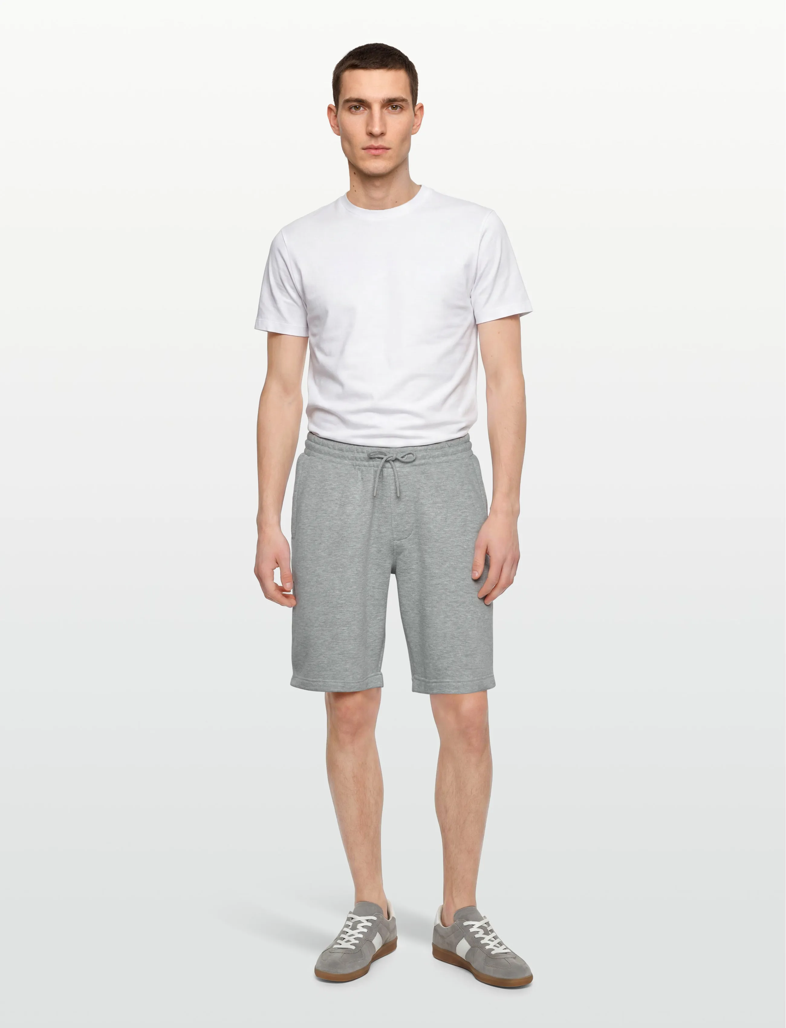 Lindbergh - Sweat shorts - feriefavoritter - grey mel - 0