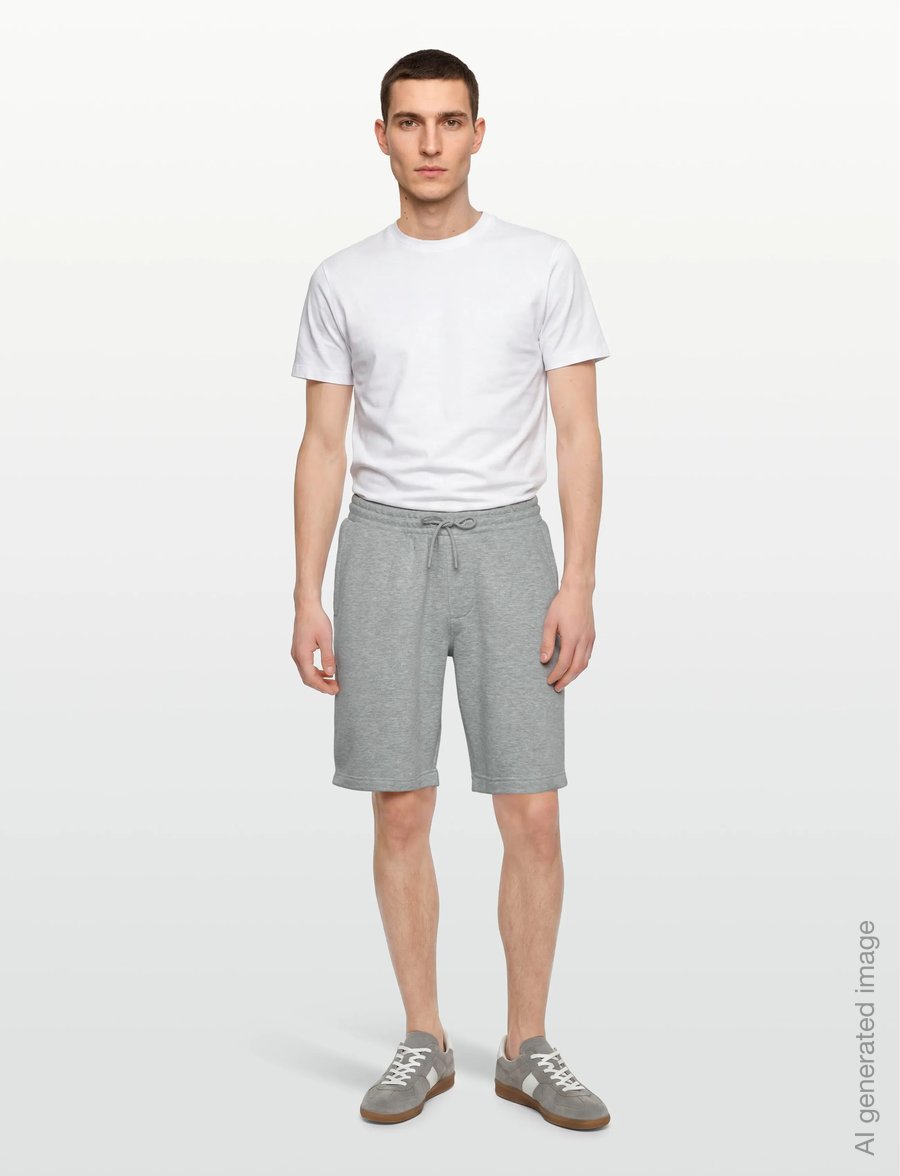 Lindbergh - Sweat shorts - lühikesed dressipüksid - grey mel - 0