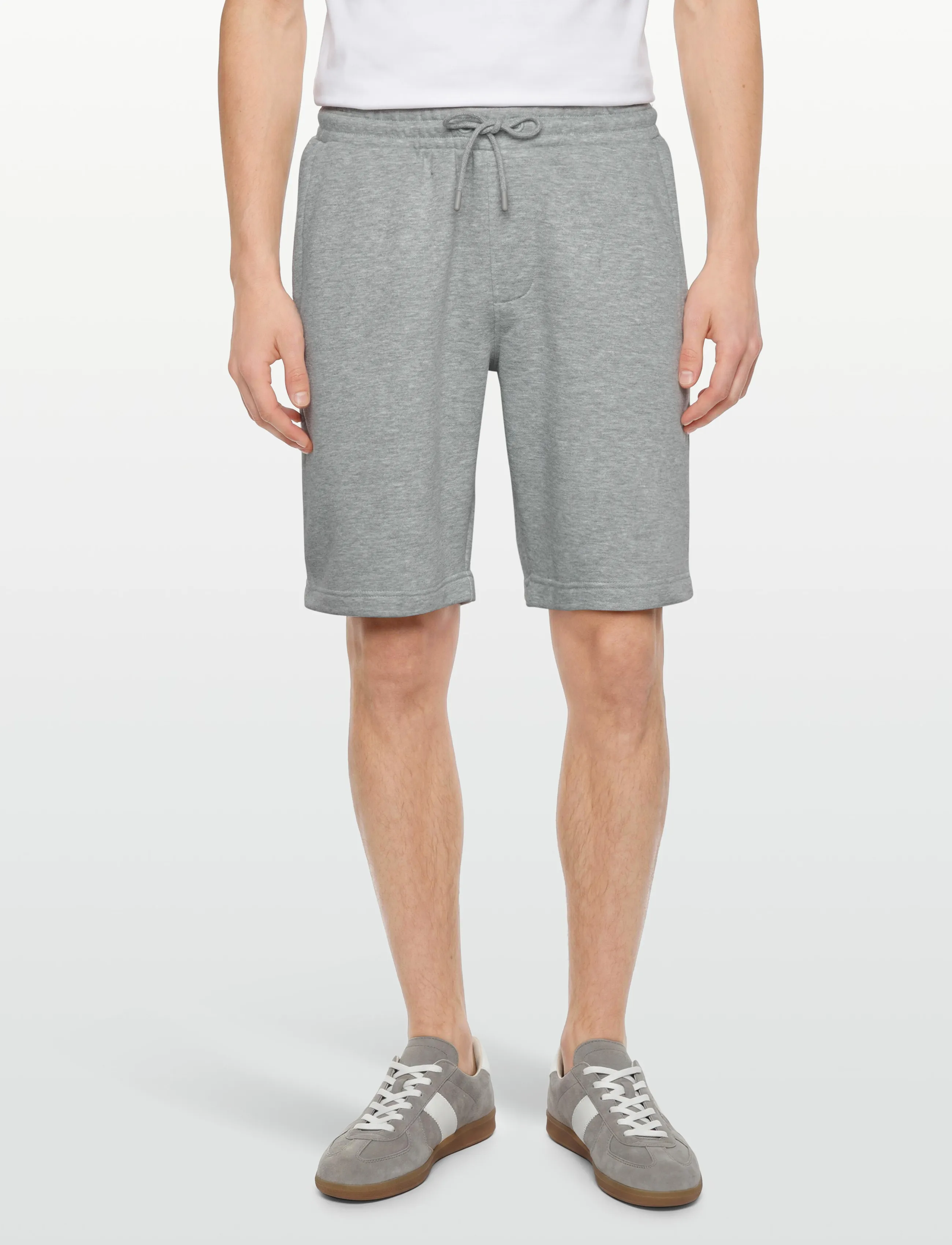 Lindbergh - Sweat shorts - feriefavoritter - grey mel - 3