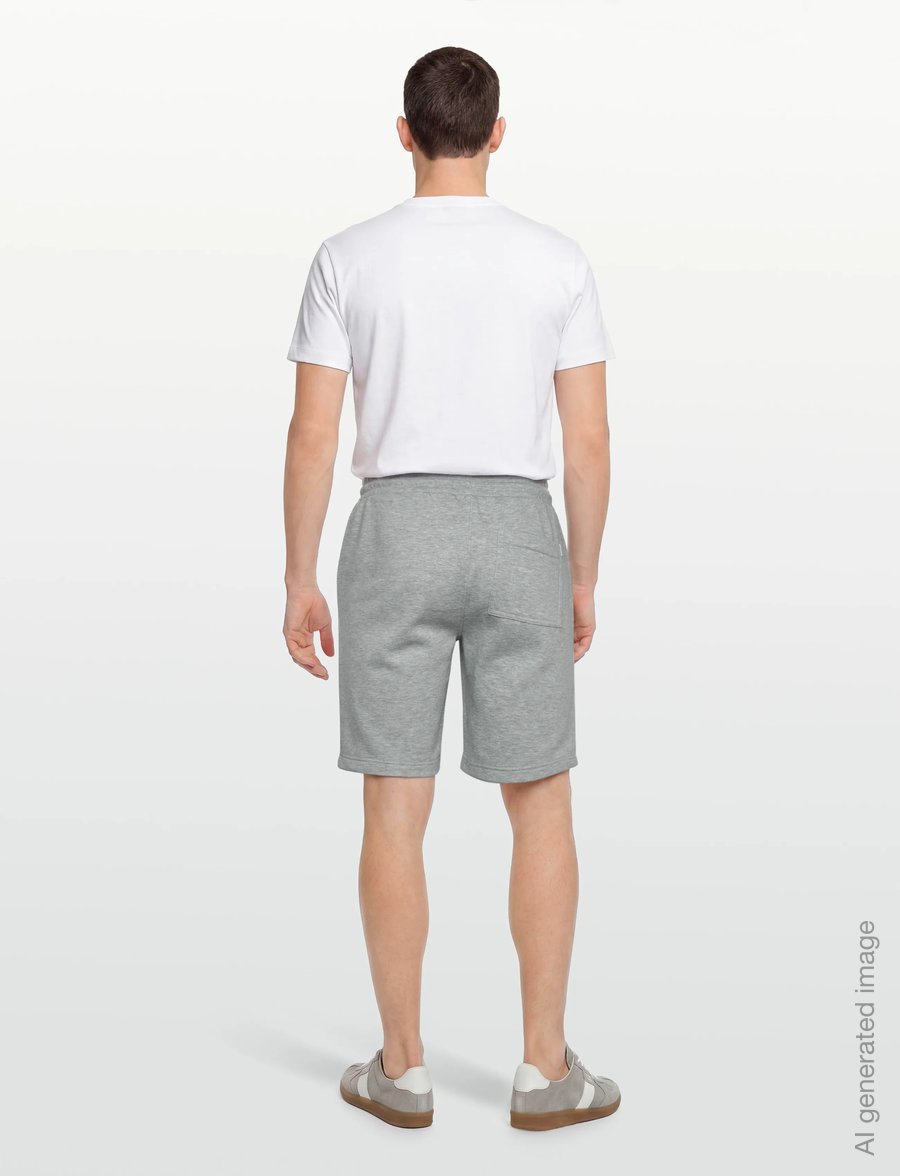 Lindbergh - Sweat shorts - lühikesed dressipüksid - grey mel - 4