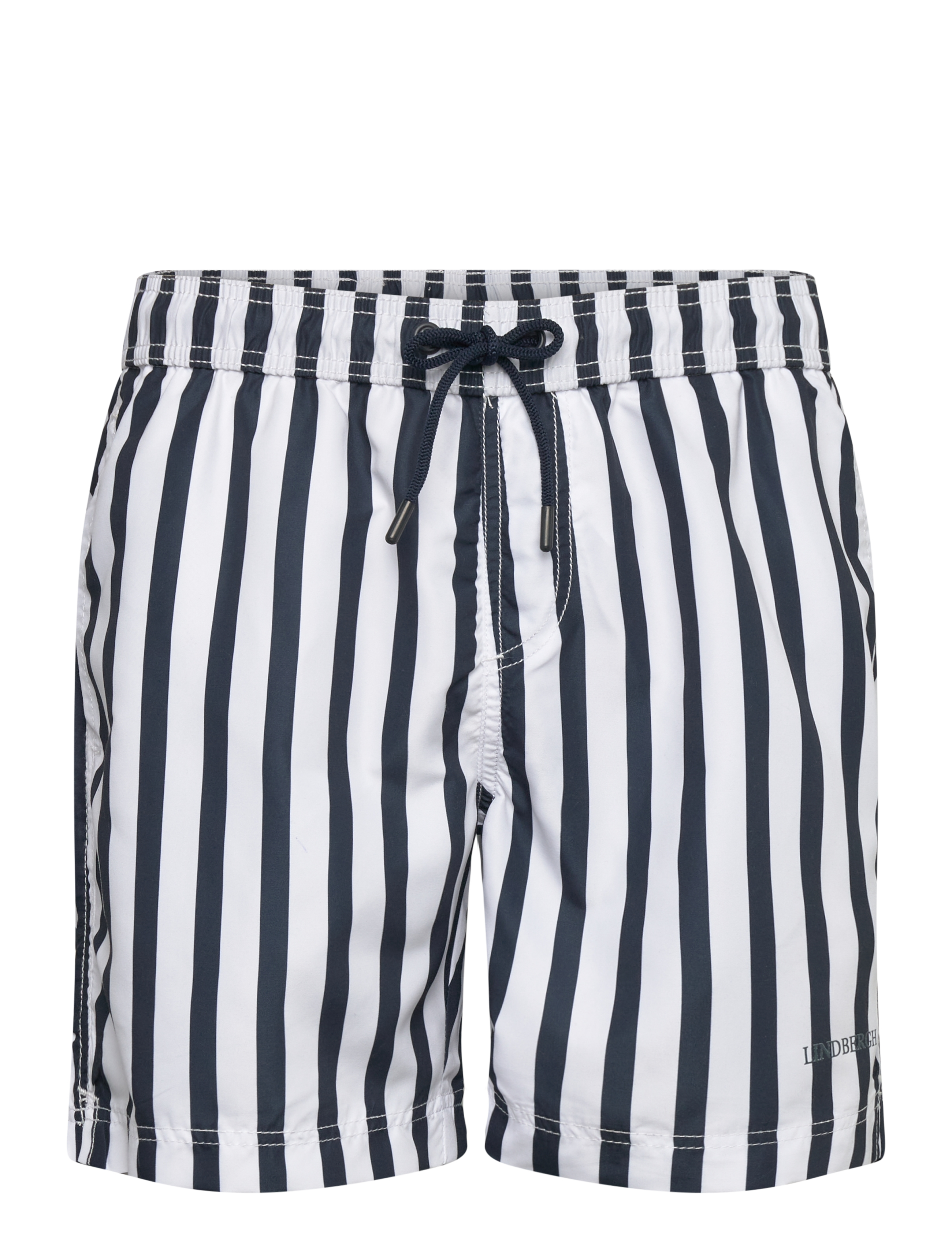 Lindbergh Striped swim shorts - Badeshorts - NAVY / navy