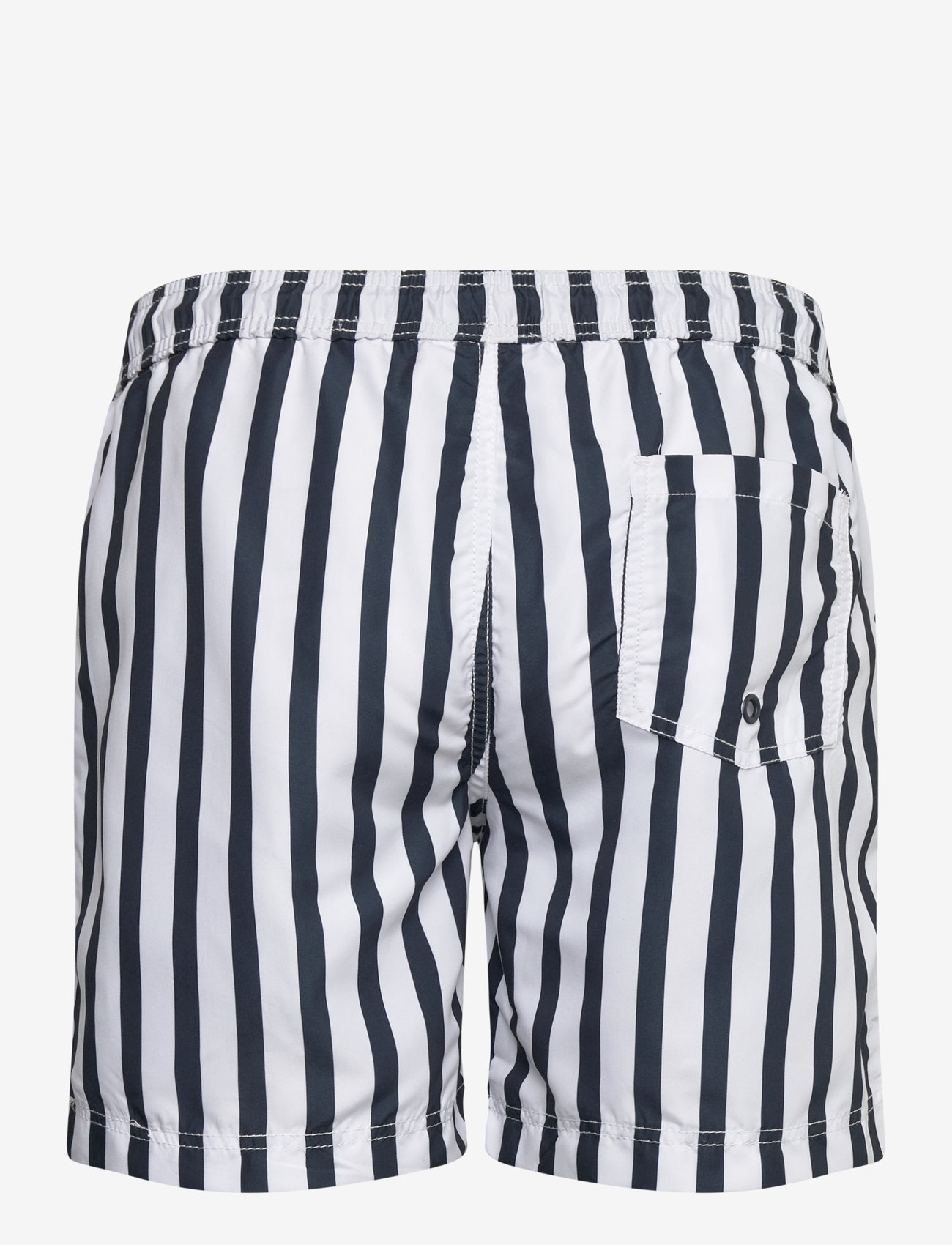 Lindbergh - Striped swim shorts - badshorts - navy - 2