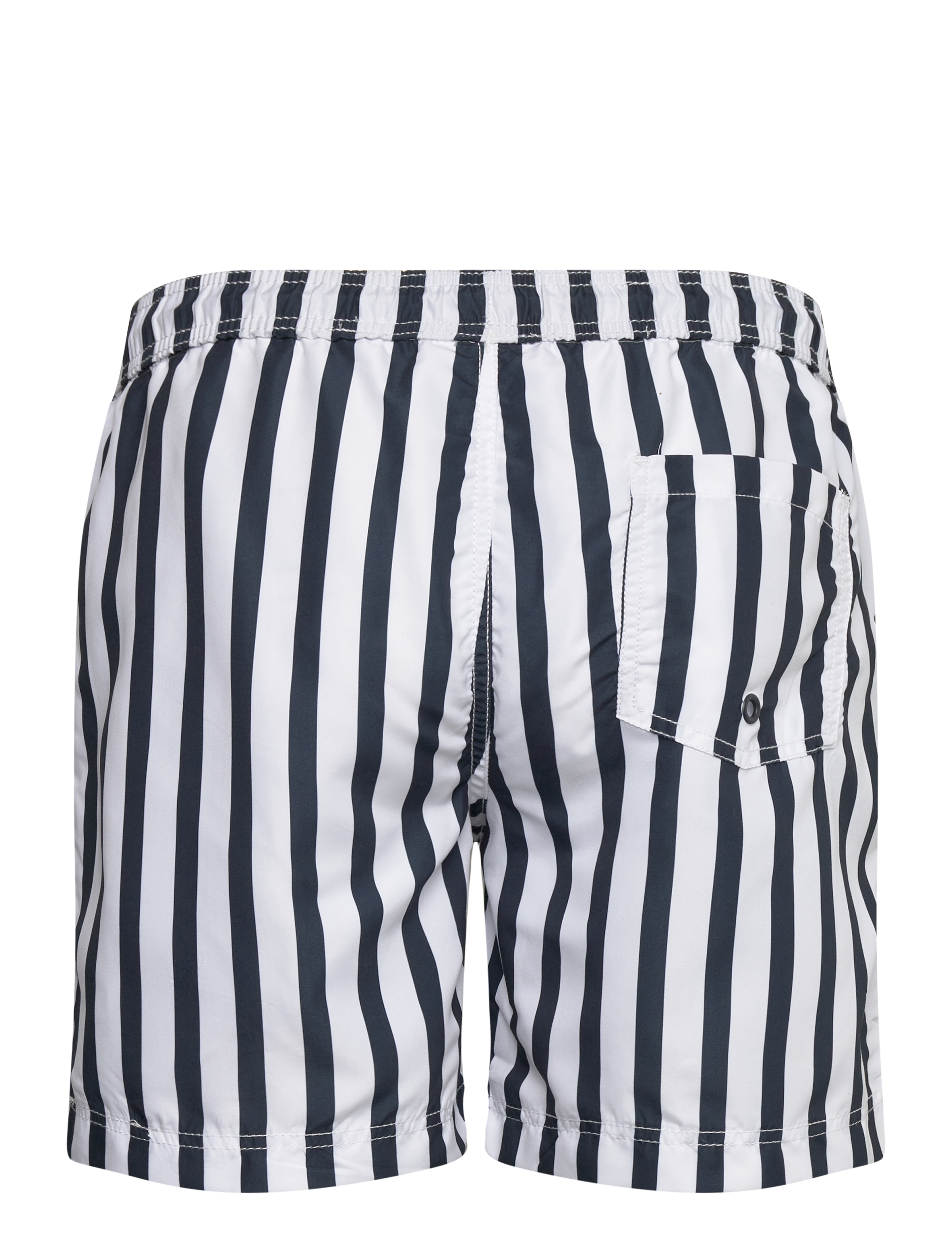 Lindbergh - Striped swim shorts - laveste priser - navy - 2