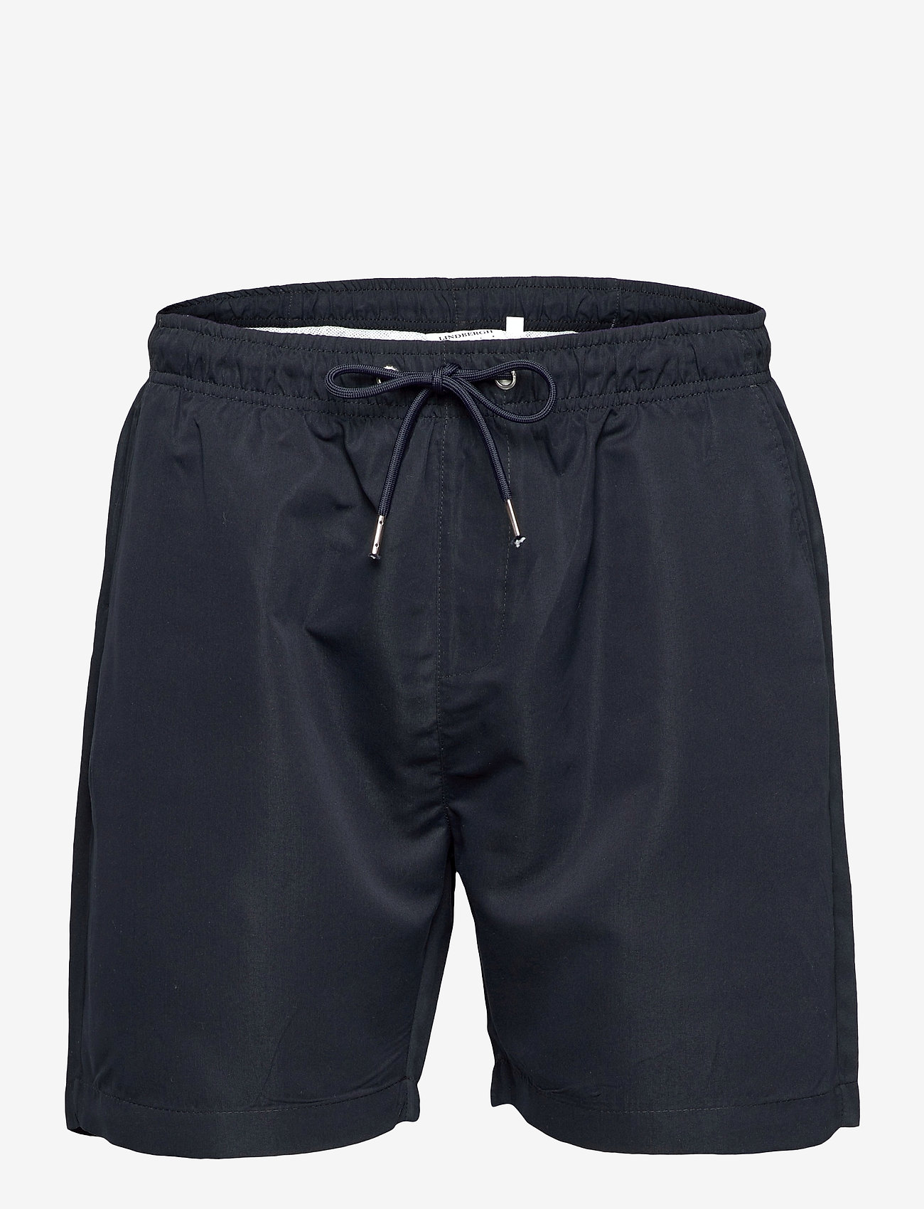 Lindbergh - Pleated swim shorts - navy - 0