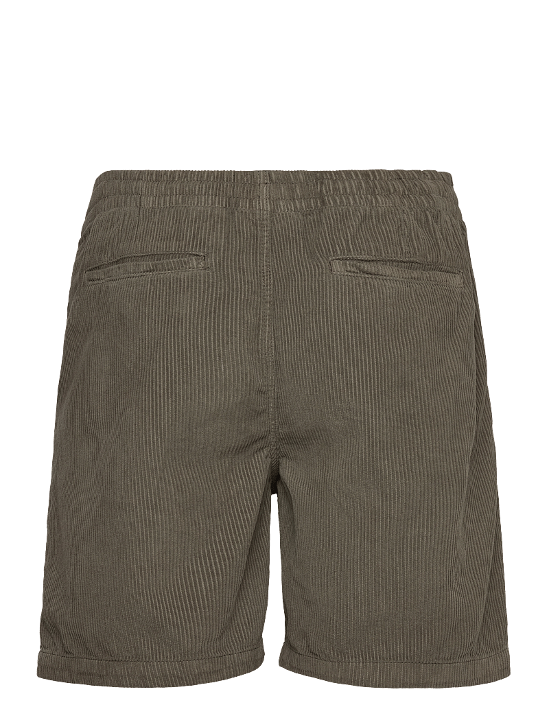 Lindbergh - Corduroy shorts - casual shorts - lt army - 2
