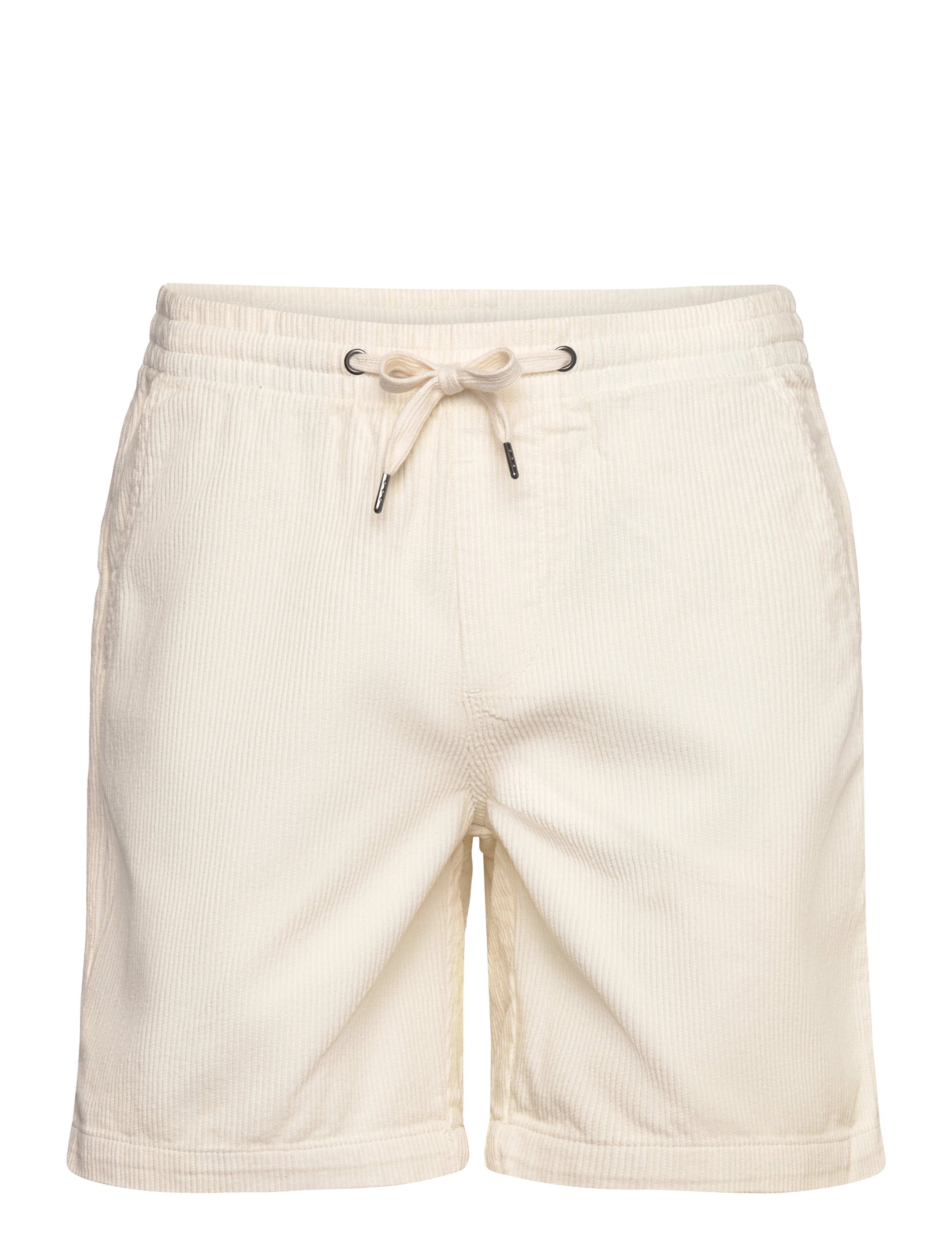 Lindbergh Corduroy Shorts, L, Cream, Shorts > Afslappet, Herre