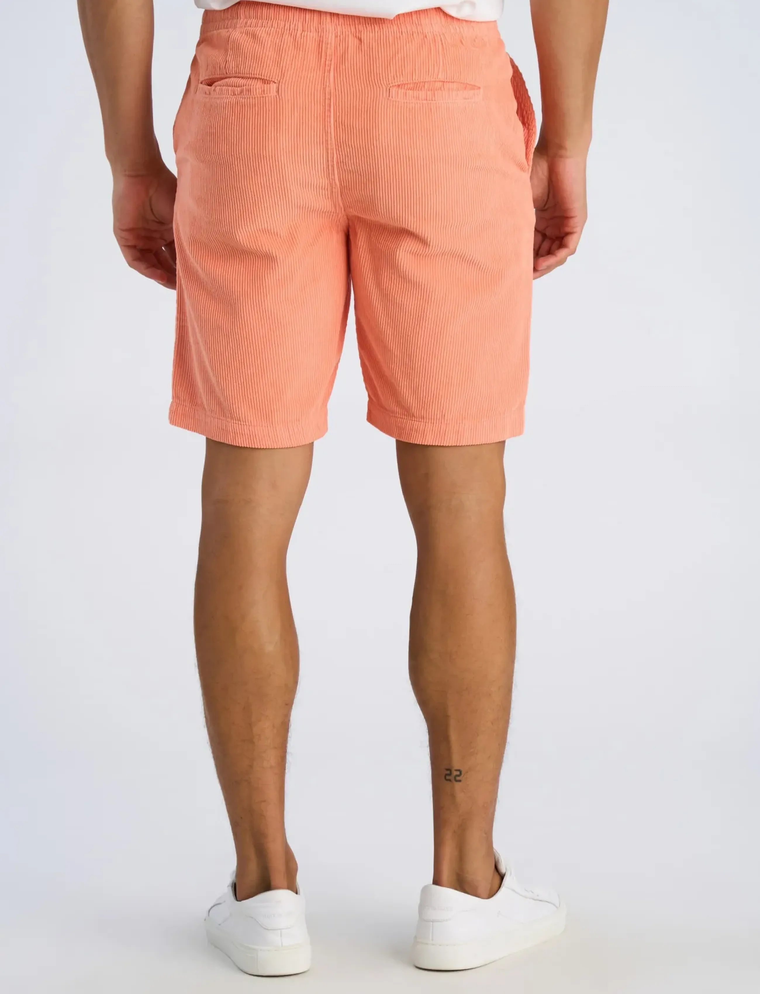 Lindbergh - Corduroy shorts - casual shorts - soft coral - 4