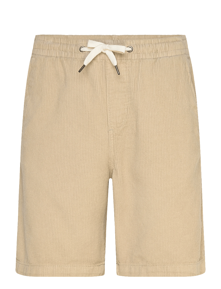 Lindbergh - Corduroy shorts - casual shorts - stone - 1