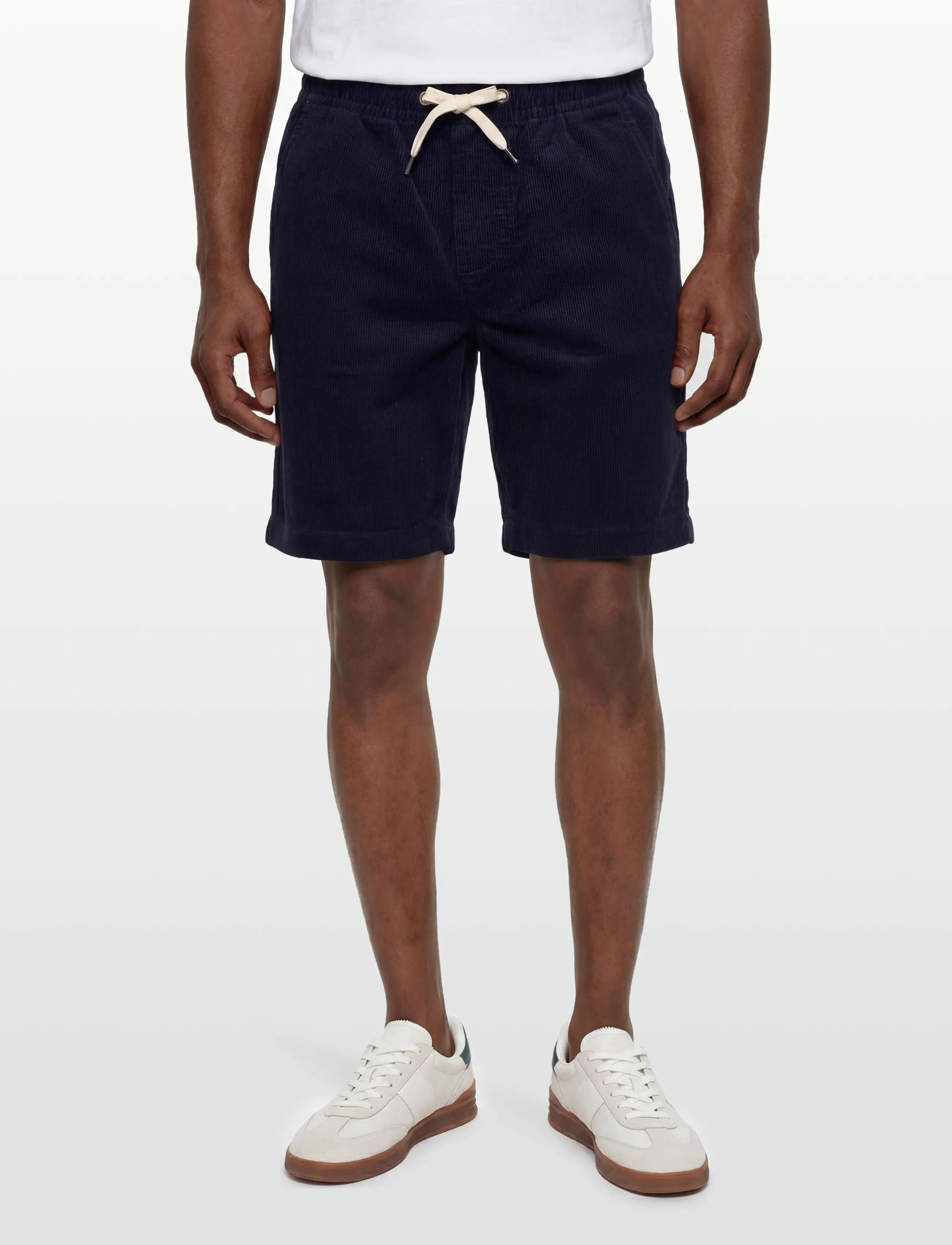 Lindbergh - Corduroy shorts - mænd - navy - 3