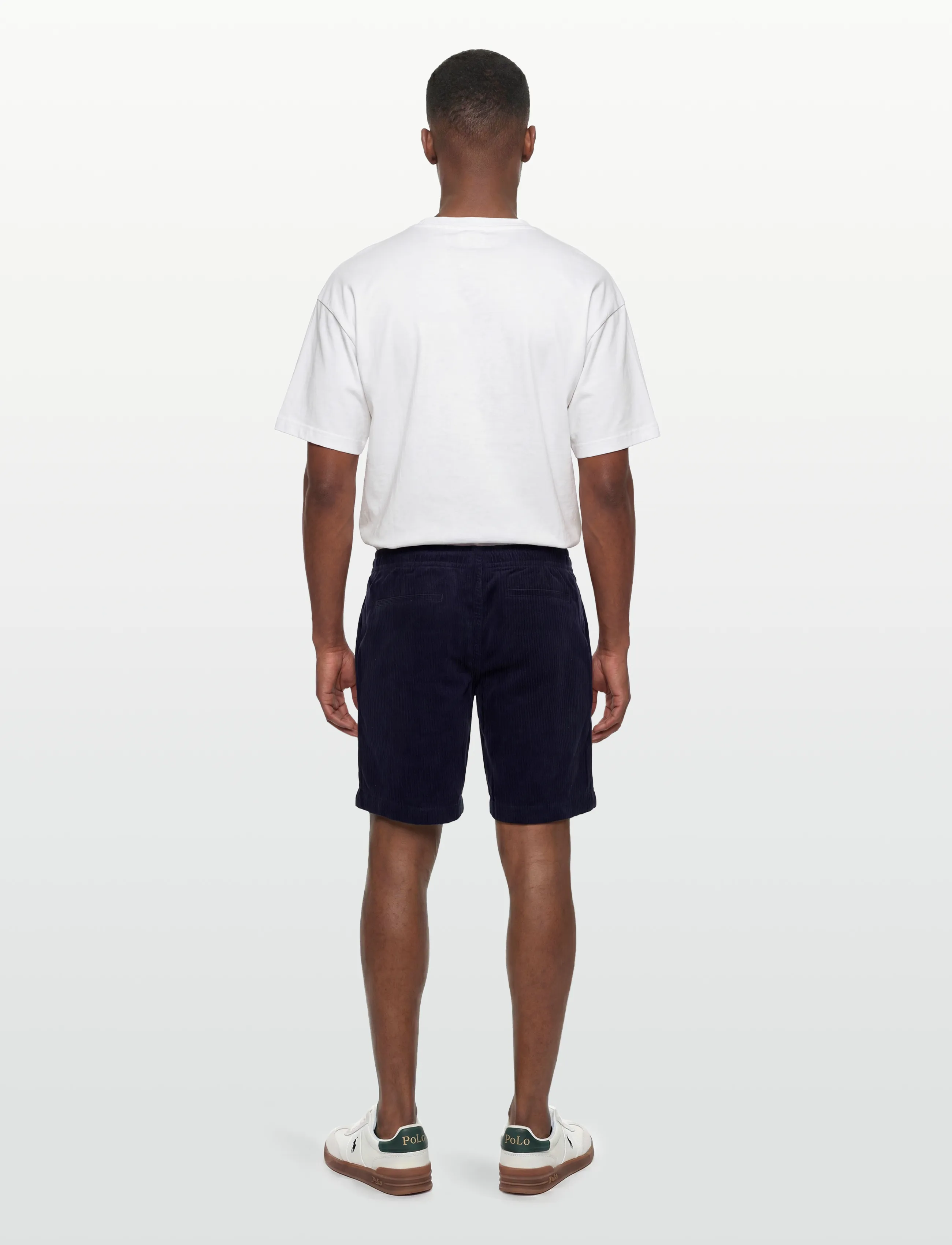 Lindbergh - Corduroy shorts - mænd - navy - 4