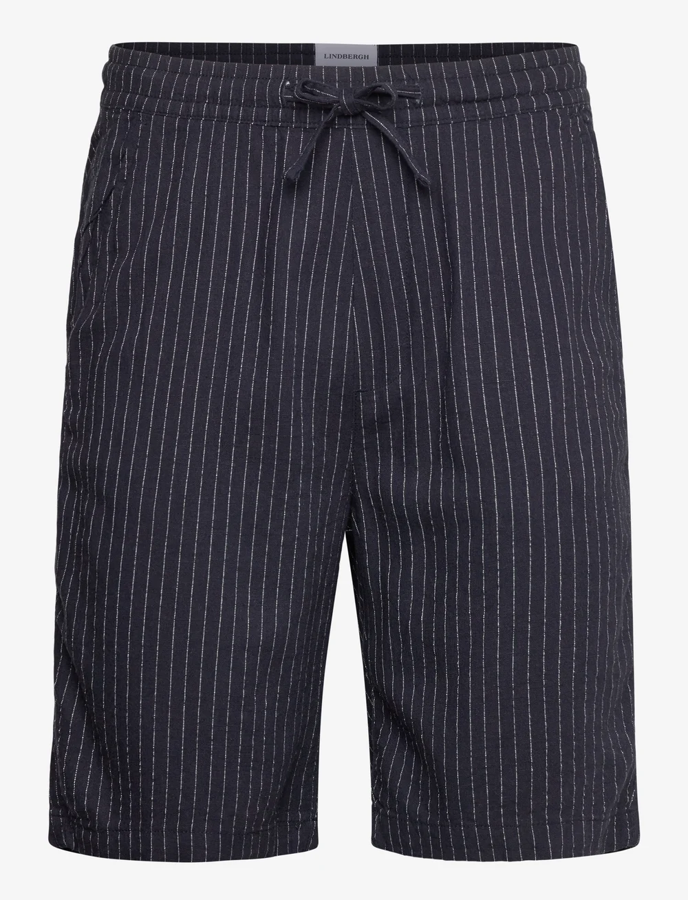 Lindbergh - Y/D striped shorts - linased lühikesed püksid - navy - 0