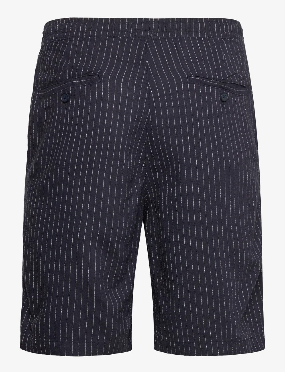 Lindbergh - Y/D striped shorts - linased lühikesed püksid - navy - 1