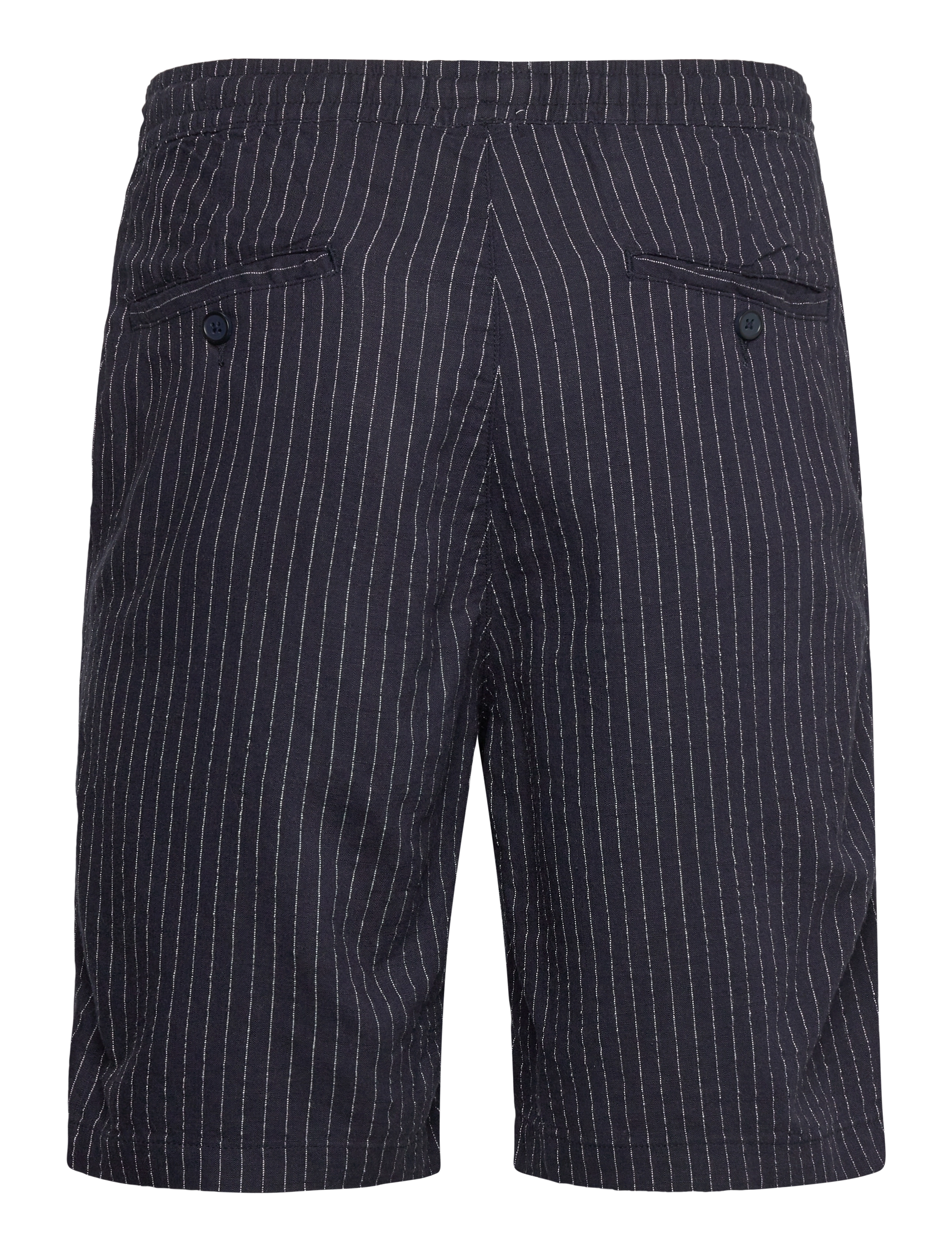 Lindbergh - Y/D striped shorts - navy - 1