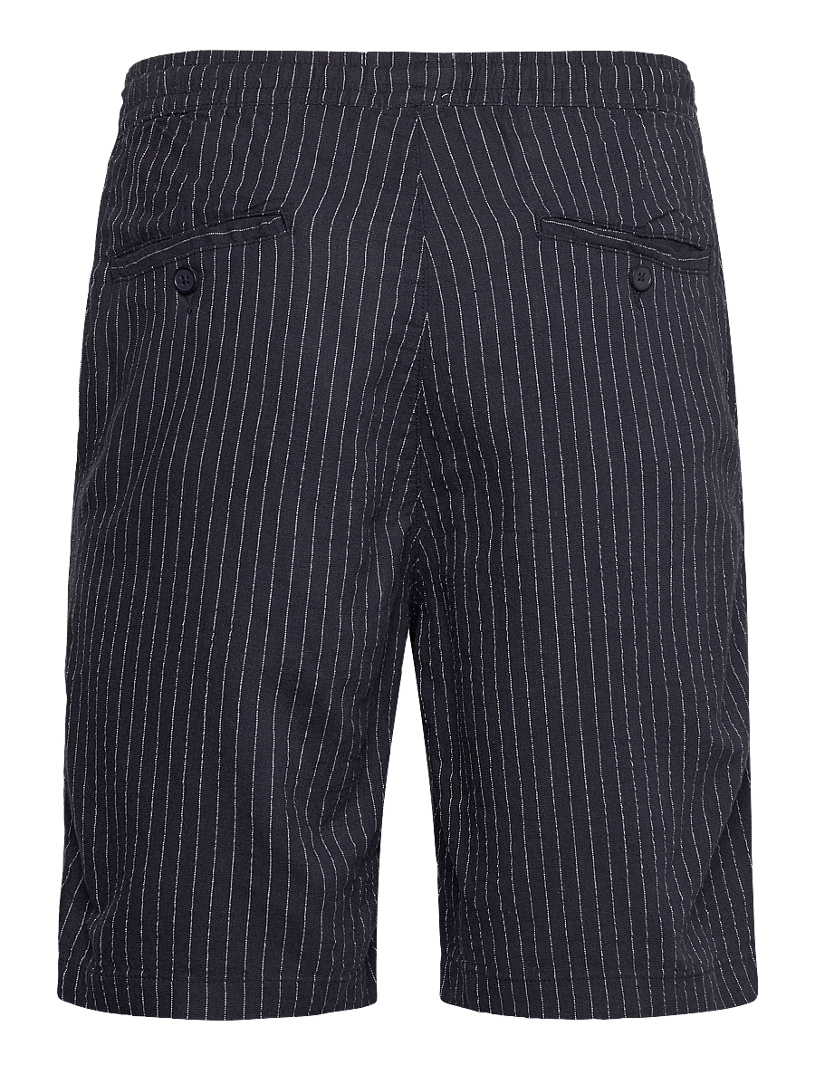 Lindbergh - Y/D striped shorts - navy - 1