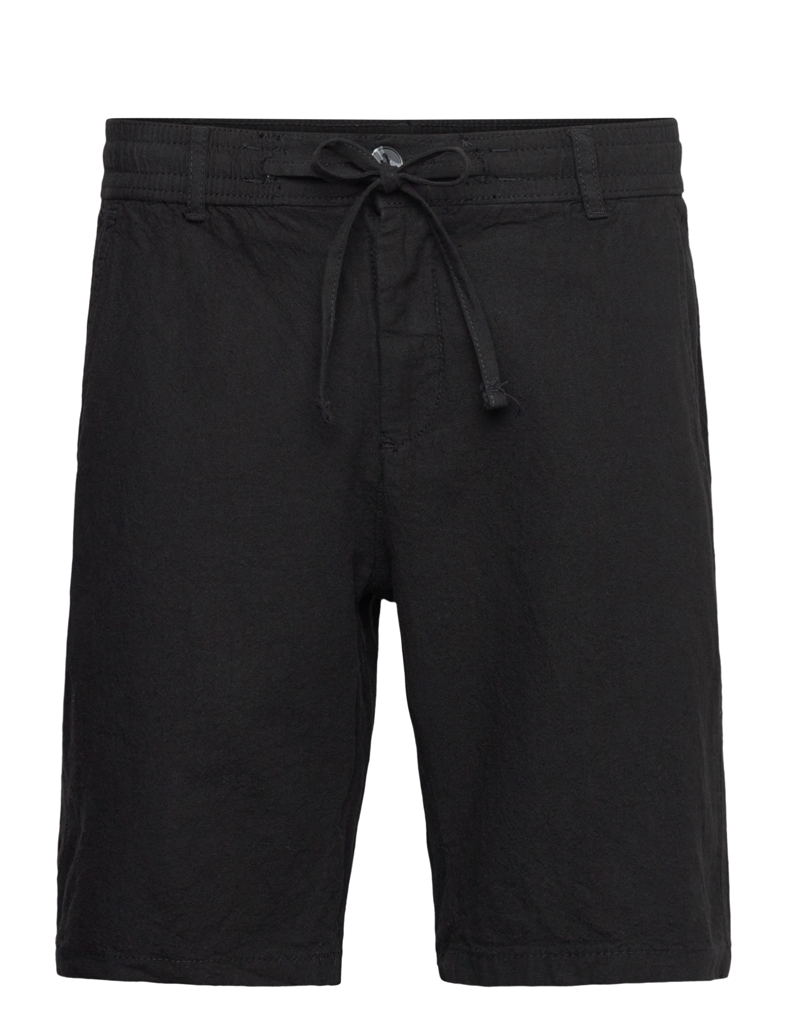 LINDBERGH Linen Shorts Schwarz - L - Herren