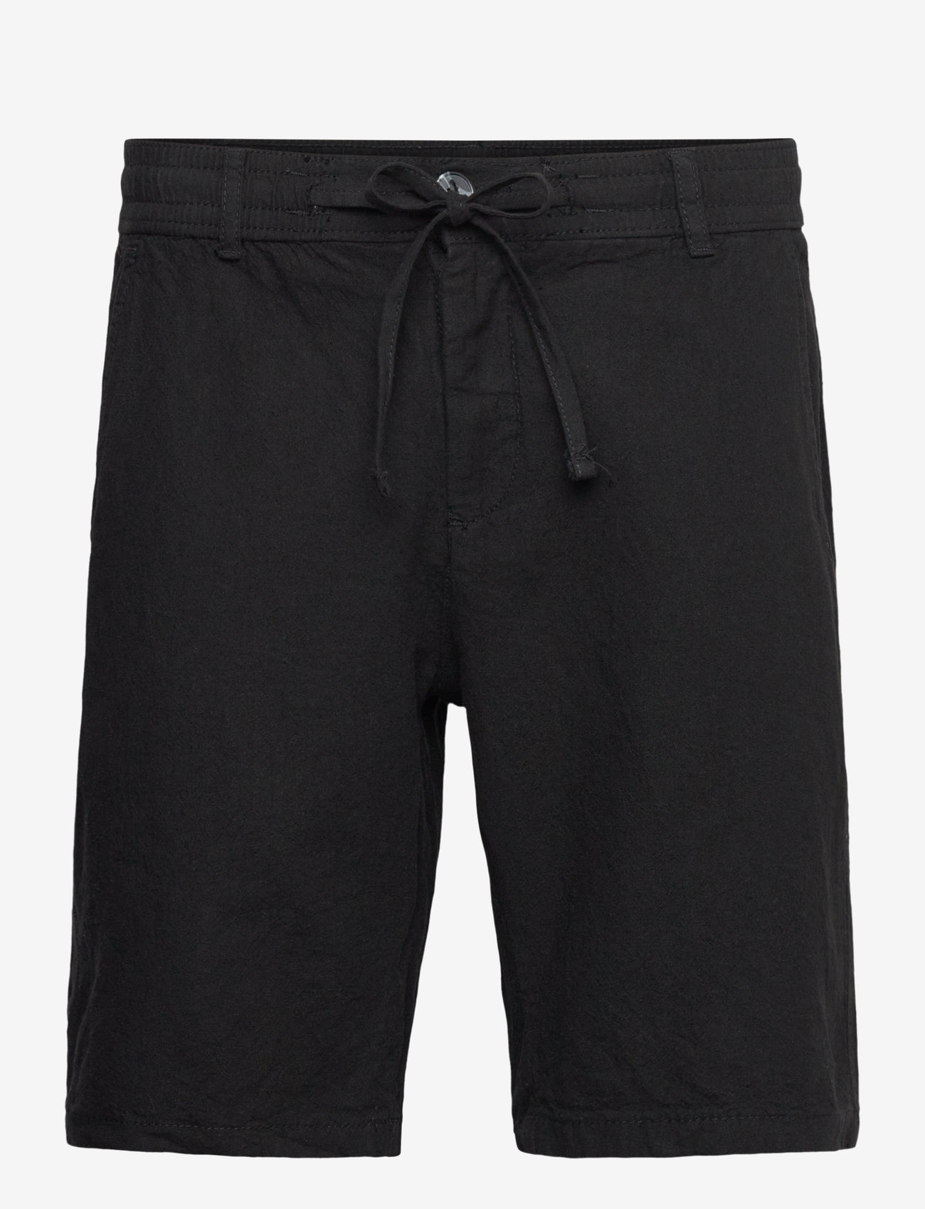 Lindbergh - Linen shorts - linased lühikesed püksid - black - 0