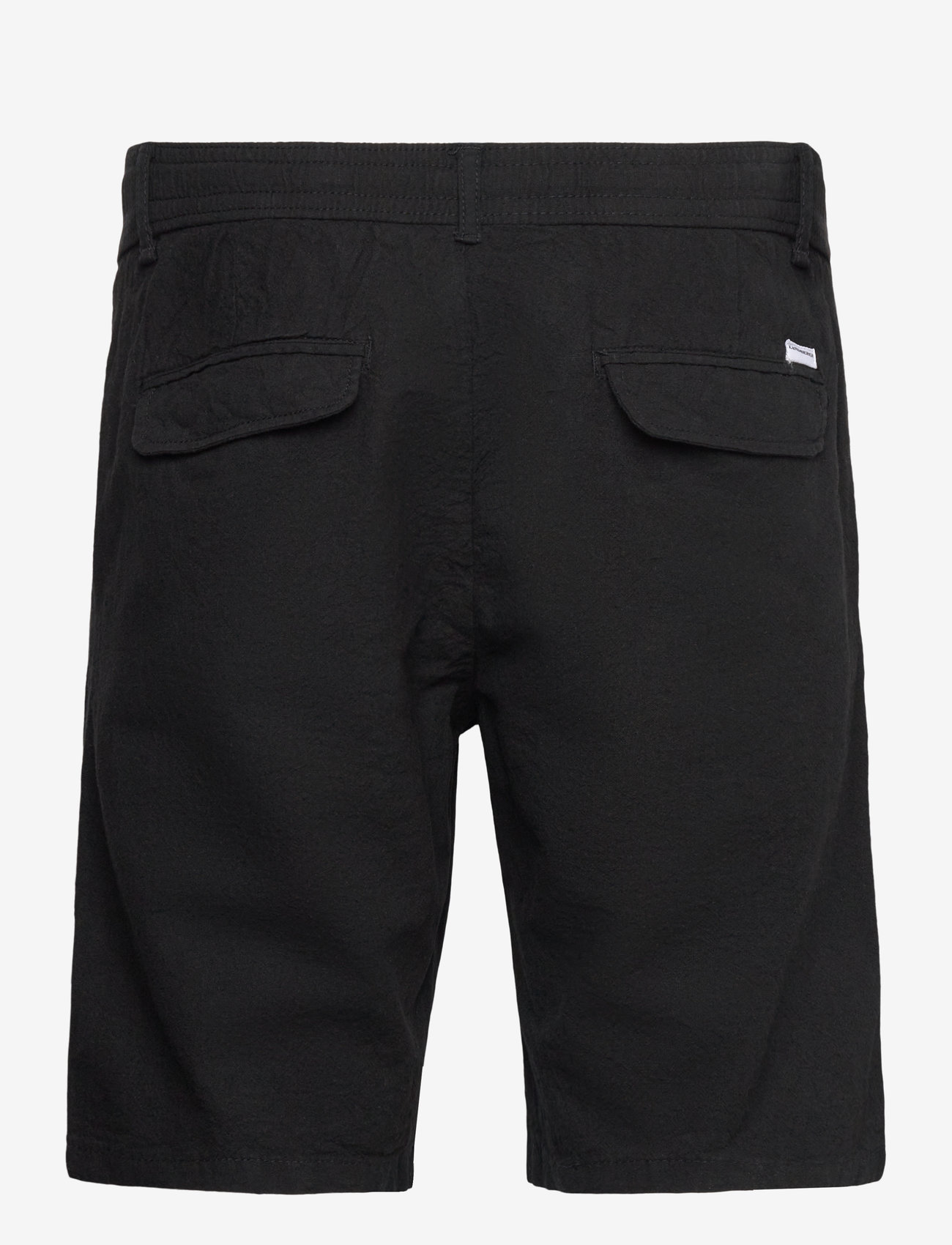 Lindbergh - Linen shorts - linased lühikesed püksid - black - 1