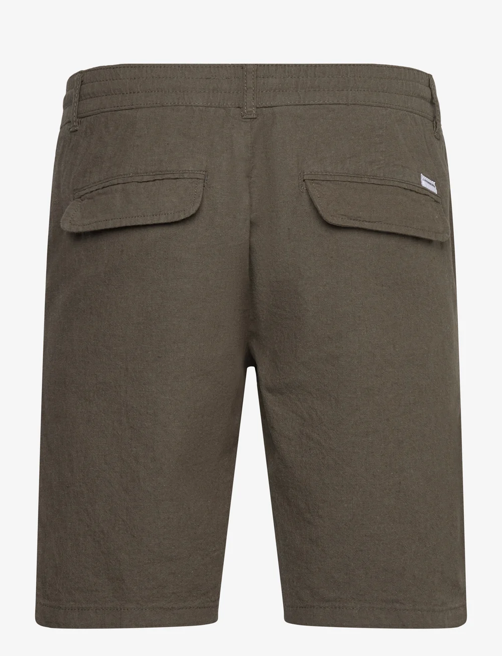 Lindbergh - Linen shorts - shorts en lin - dk army - 1