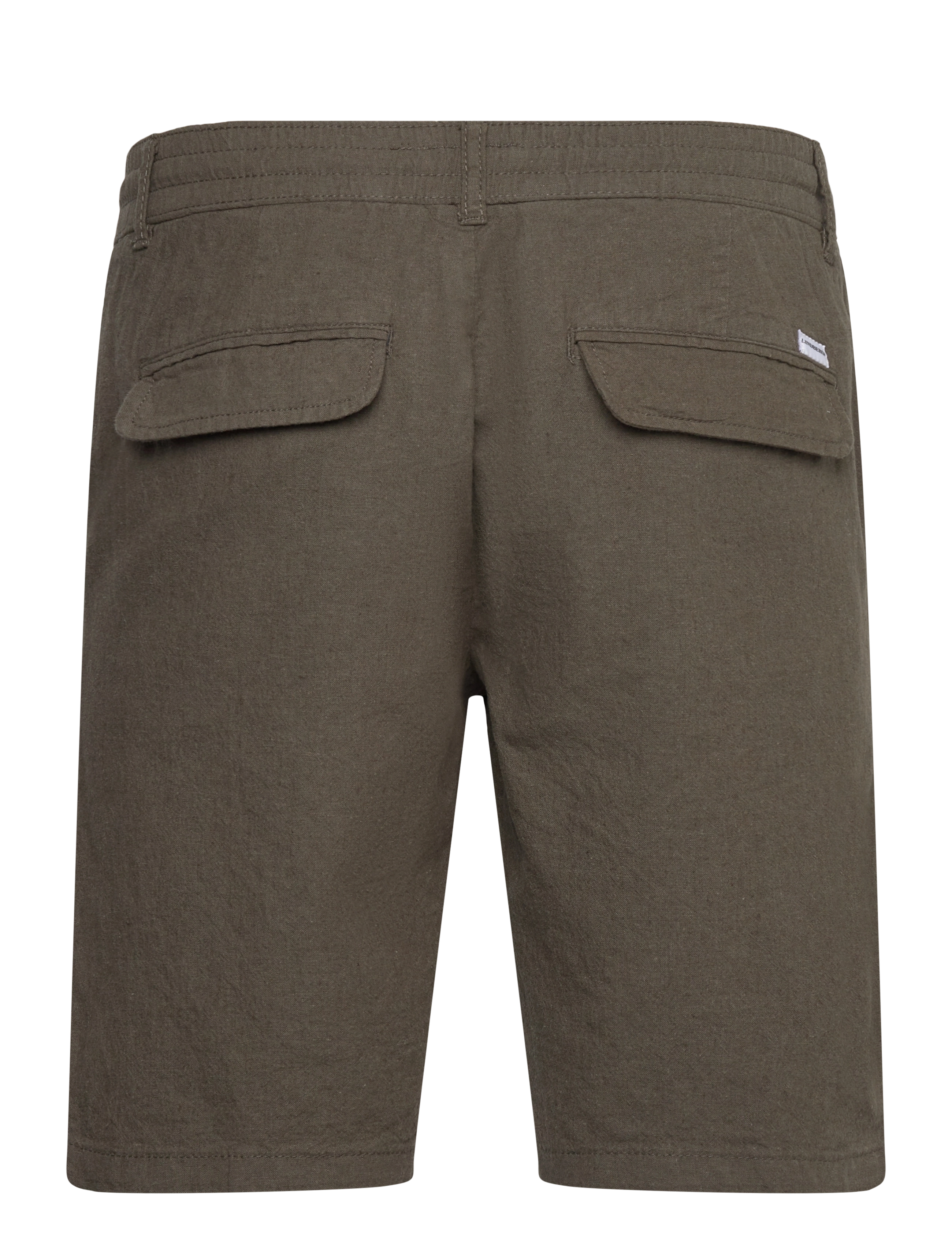 Lindbergh - Linen shorts - laveste priser - dk army - 2