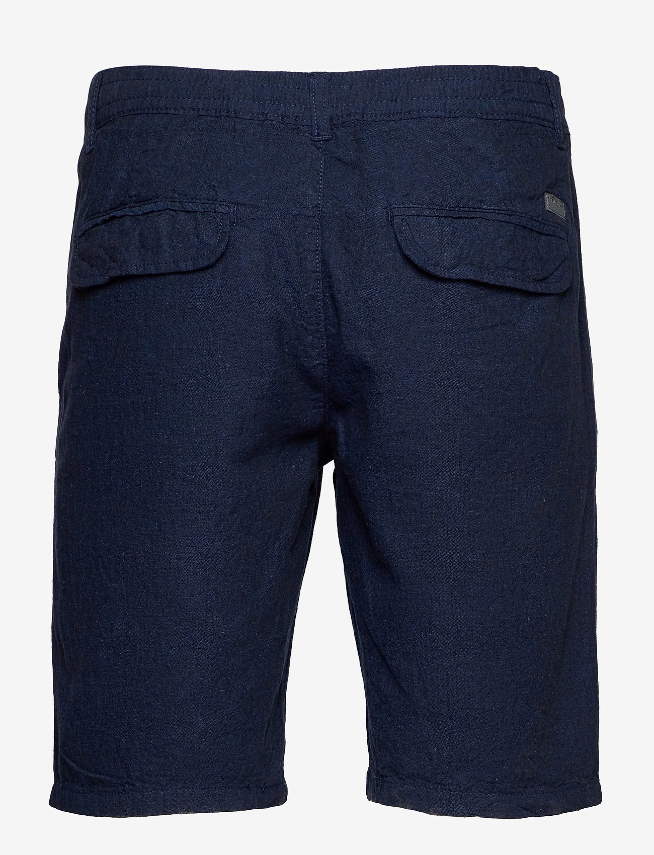 Lindbergh - Linen shorts - laveste priser - dk blue - 1