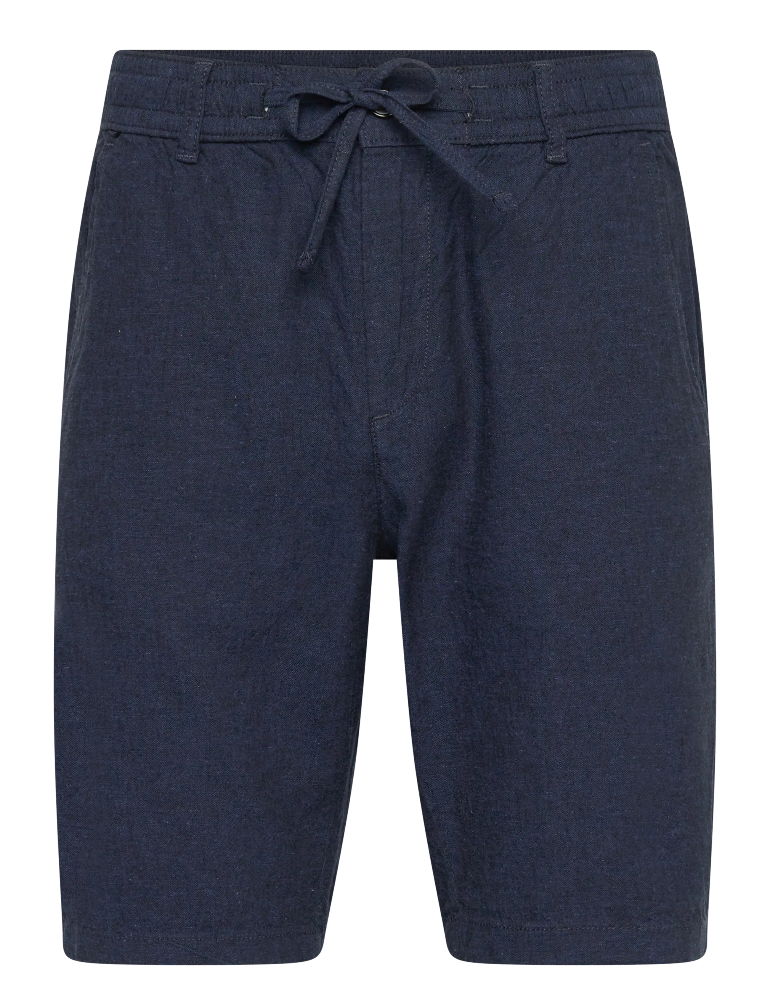 Lindbergh Linen shorts - Shorts - DK BLUE / navy