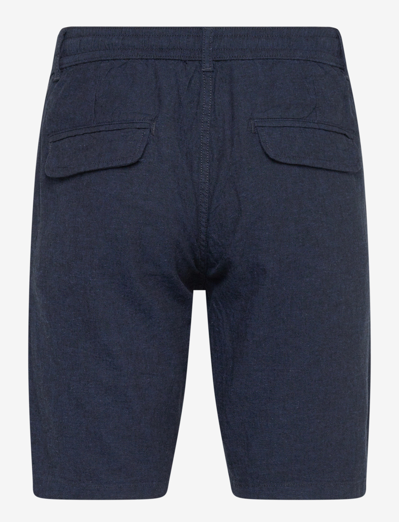 Lindbergh - Linen shorts - hørshorts - dk blue - 2