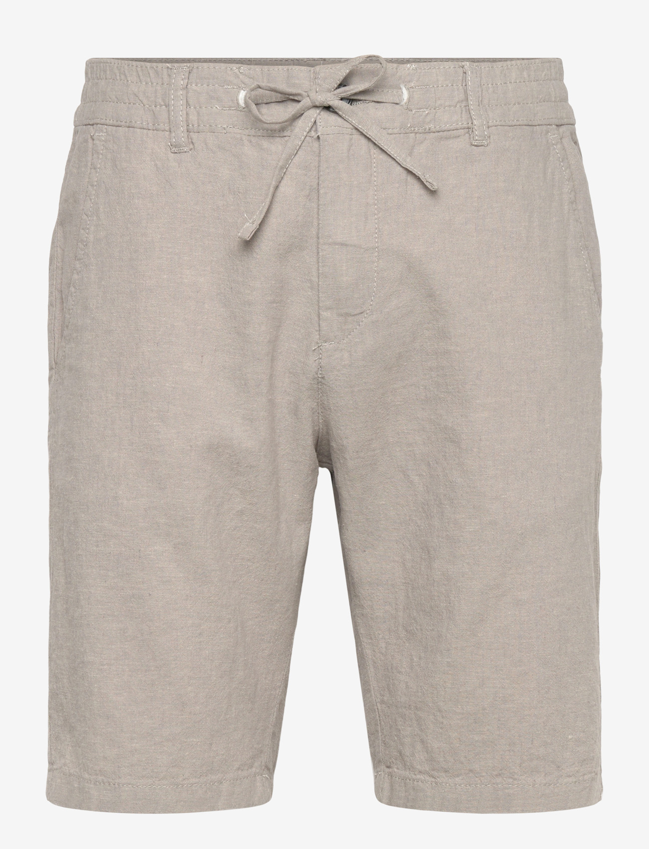 Lindbergh - Linen shorts - hørshorts - grey - 1