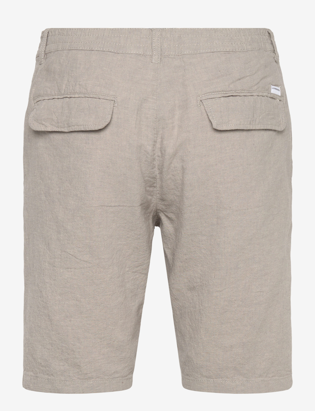Lindbergh - Linen shorts - hørshorts - grey - 2