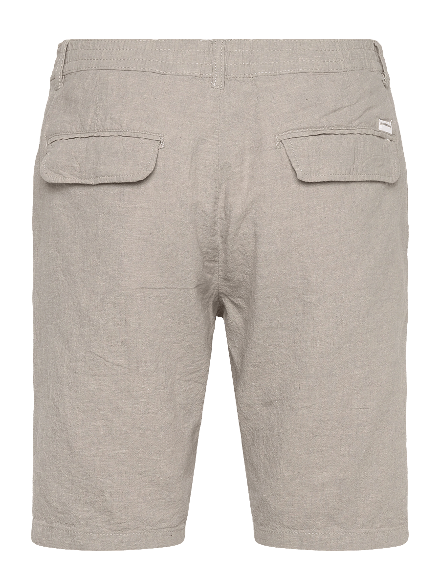 Lindbergh - Linen shorts - leinen-shorts - grey - 2