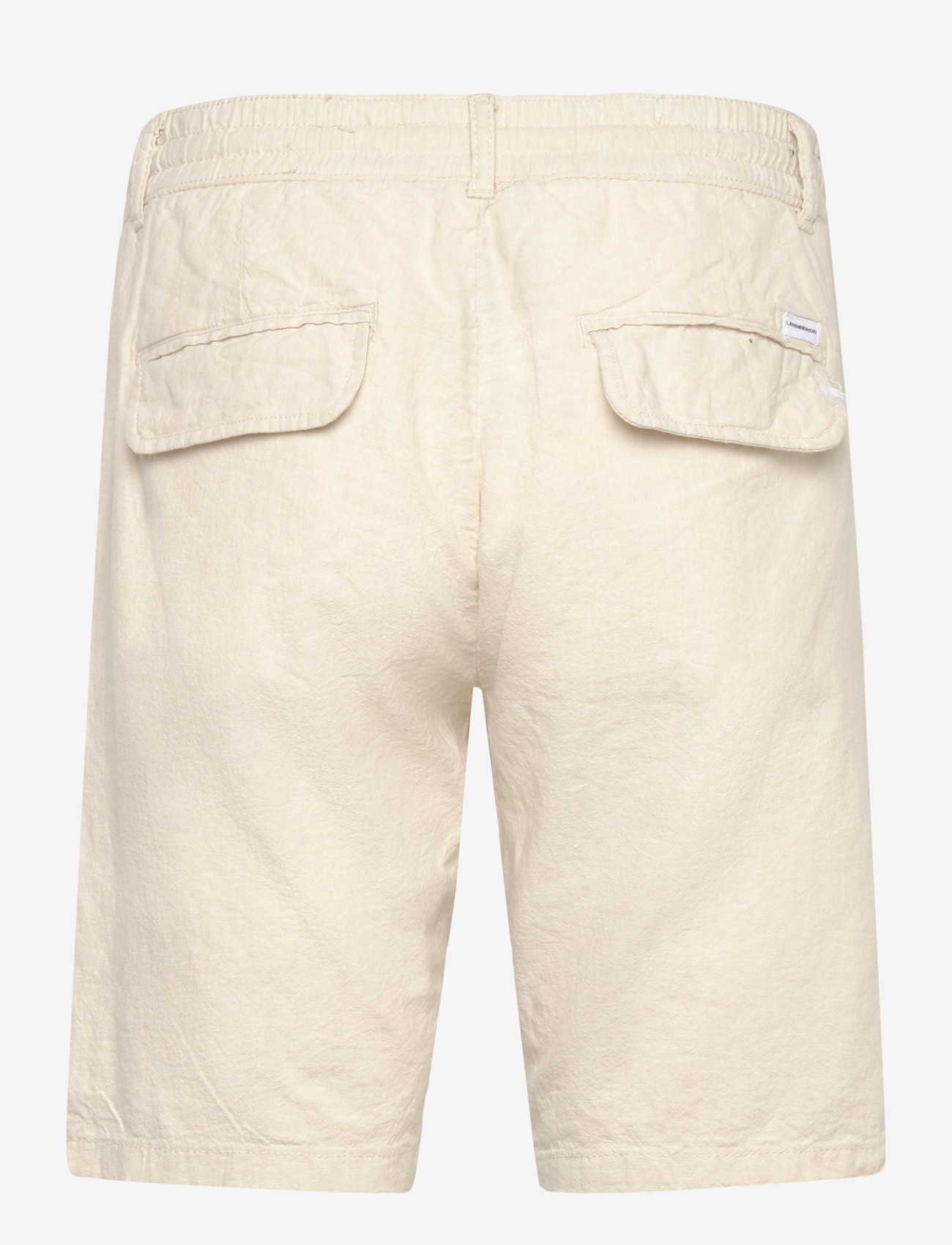 Lindbergh - Linen shorts - hørshorts - lt sand - 2