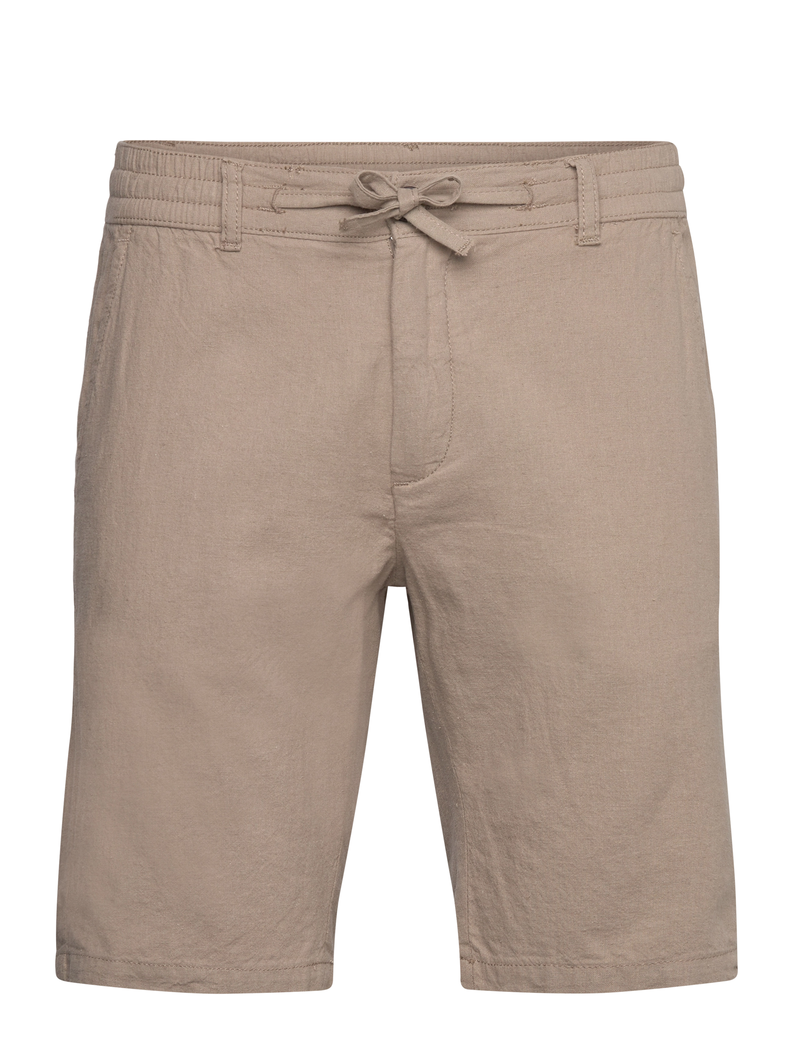 LINDBERGH Linen Shorts Braun - XL - Herren