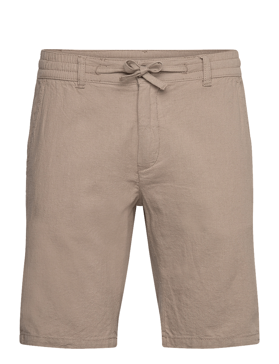 Lindbergh - Linen shorts - leinen-shorts - sand - 1