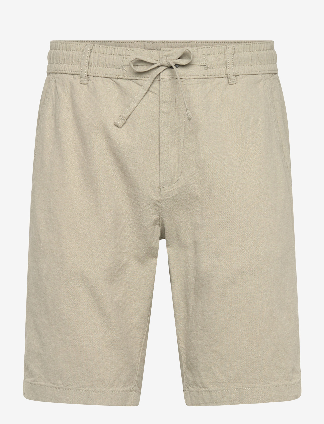Lindbergh - Linen shorts - hørshorts - soft green - 1