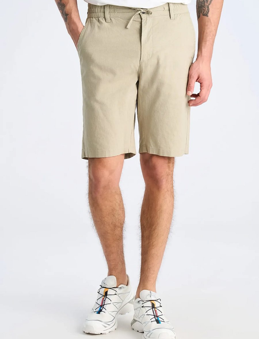 Lindbergh - Linen shorts - linneshorts - soft green - 3