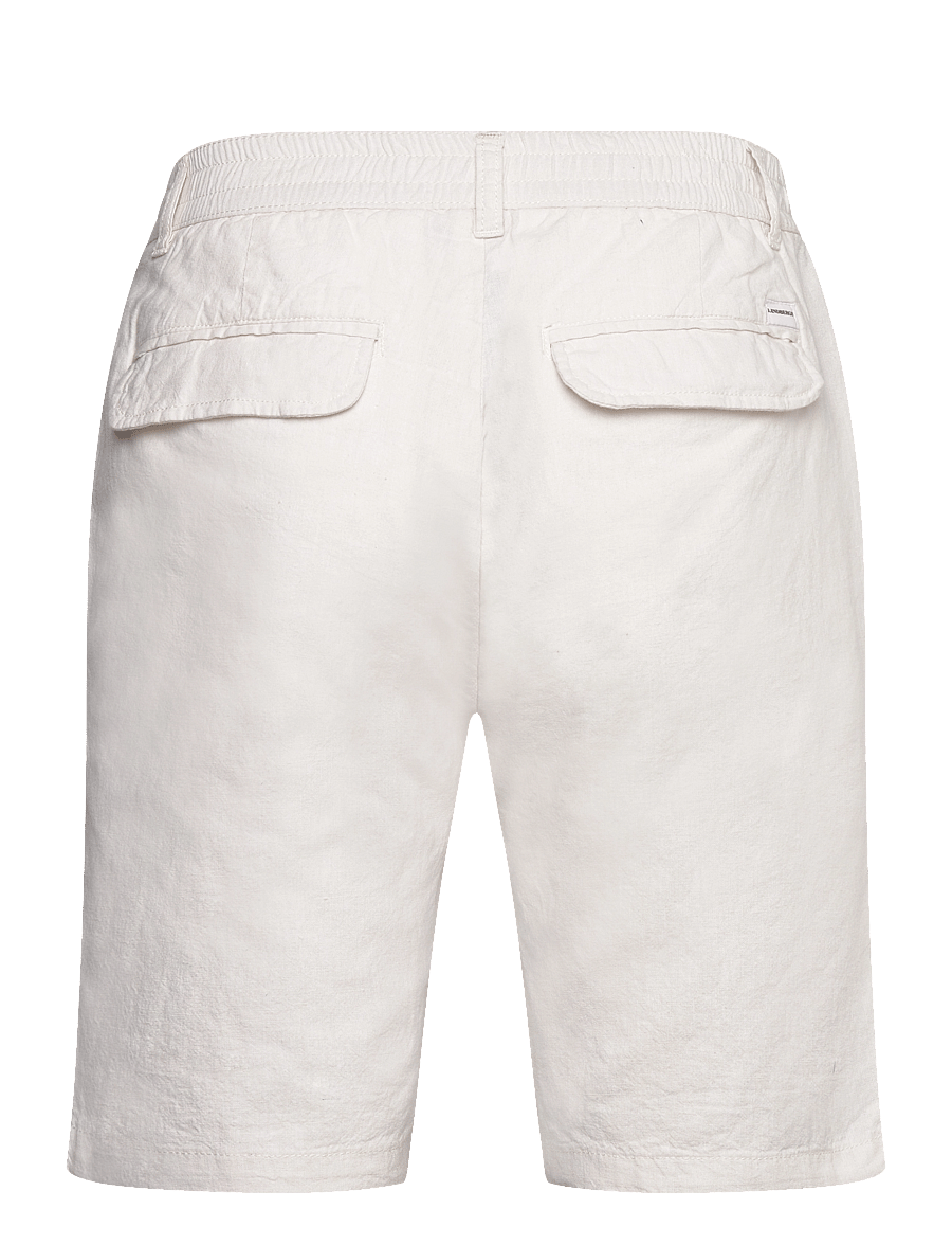 Lindbergh - Linen shorts - vacation essentials - white - 2