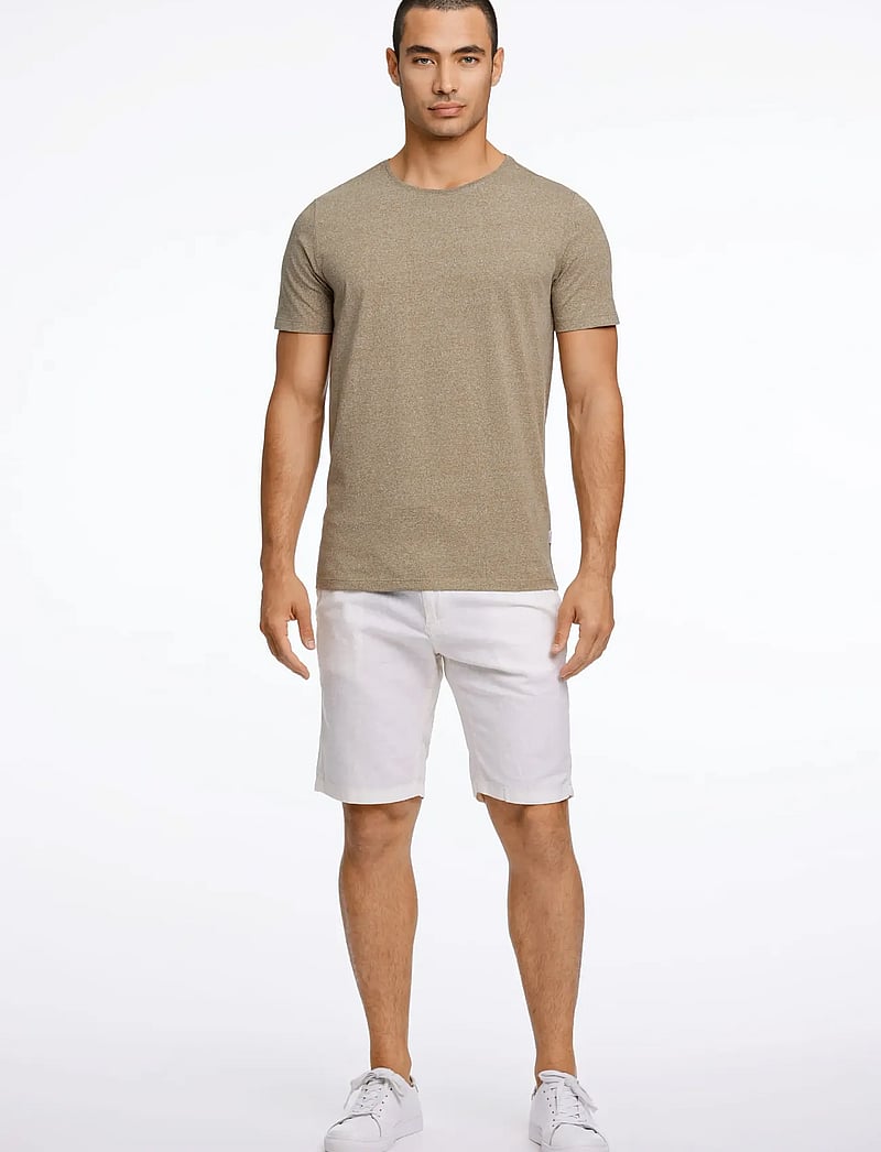 Lindbergh - Linen shorts - hørshorts - white - 0