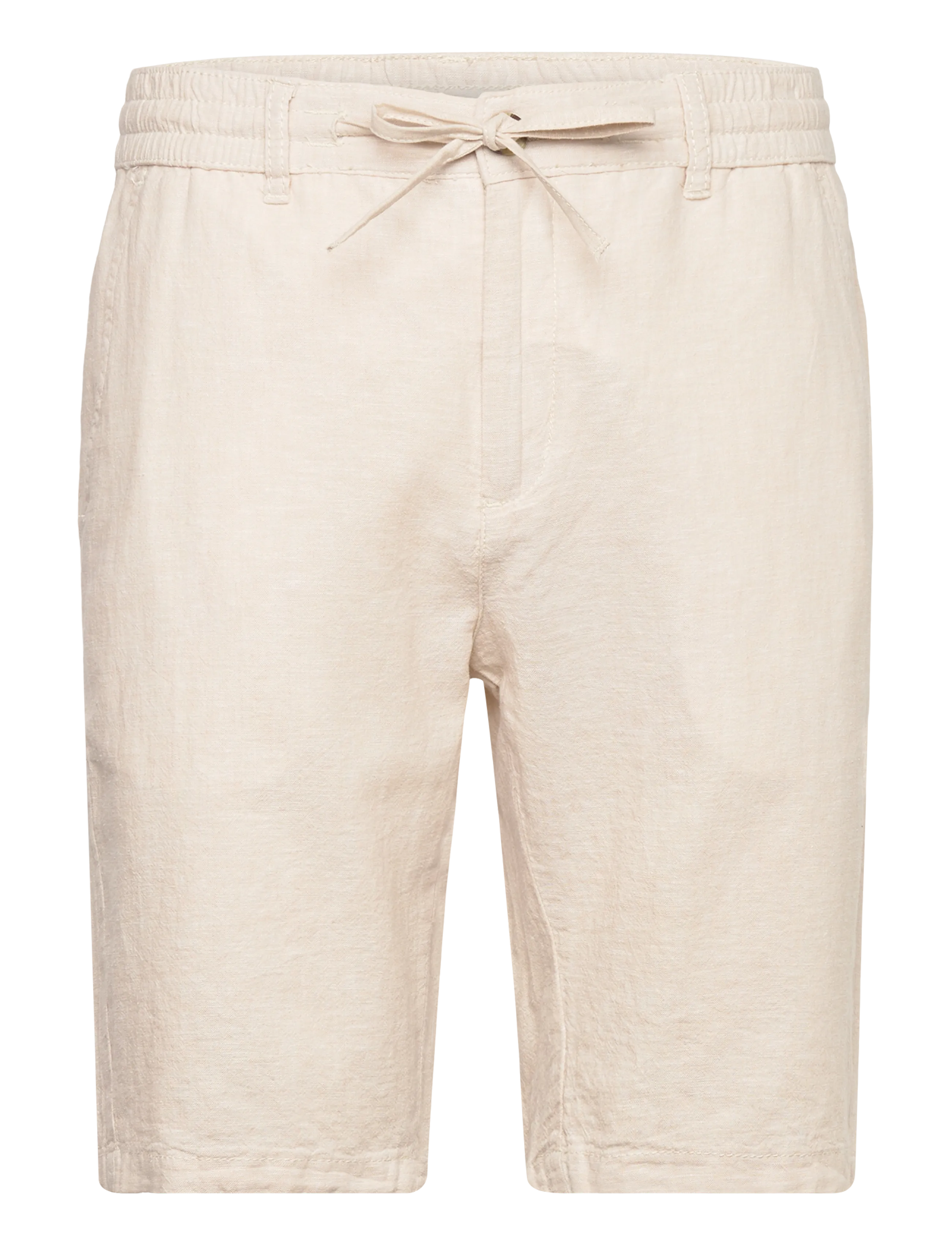 LINDBERGH Linen Shorts Beige - L - Herren