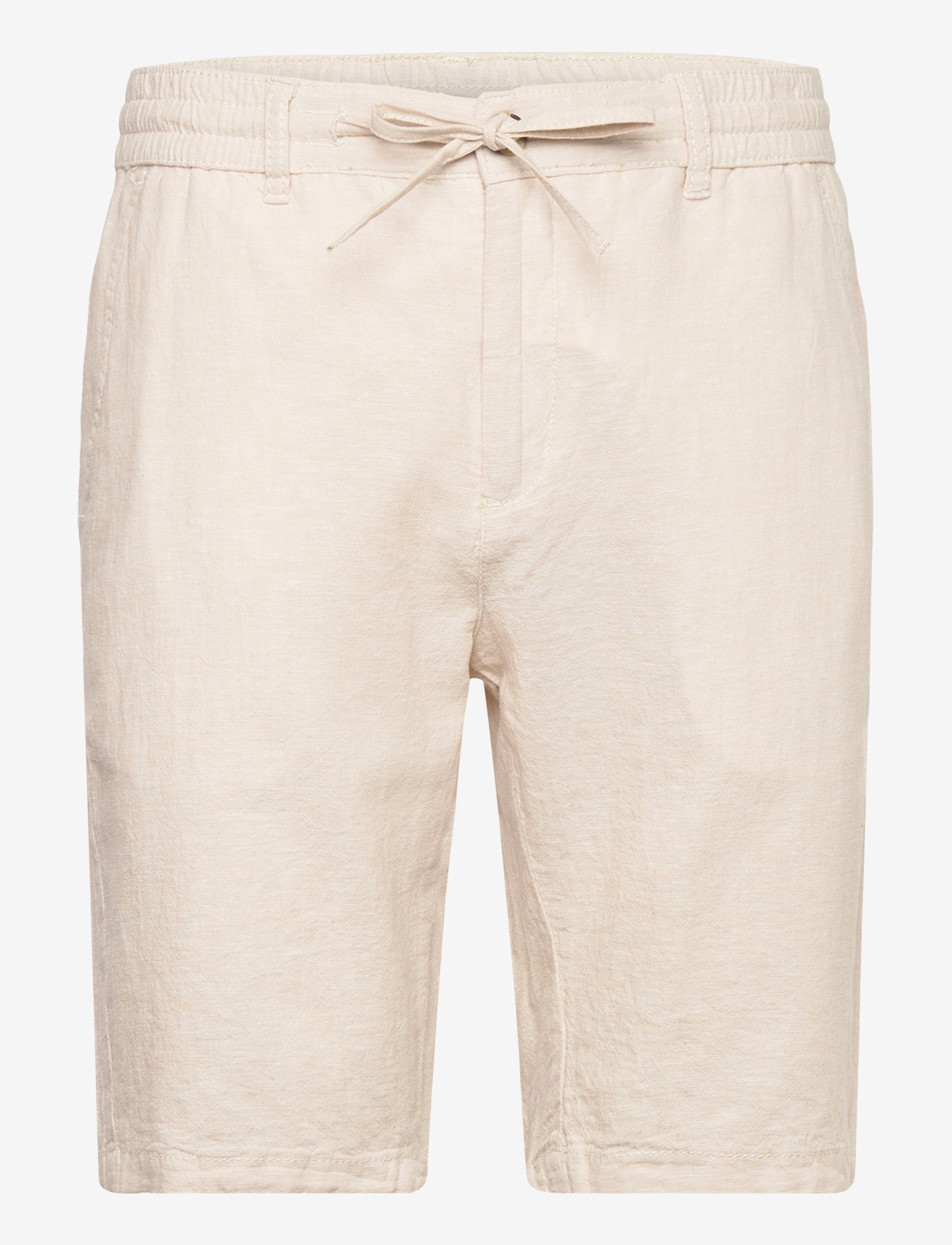 Lindbergh - Linen shorts - laveste priser - lt sand - 1