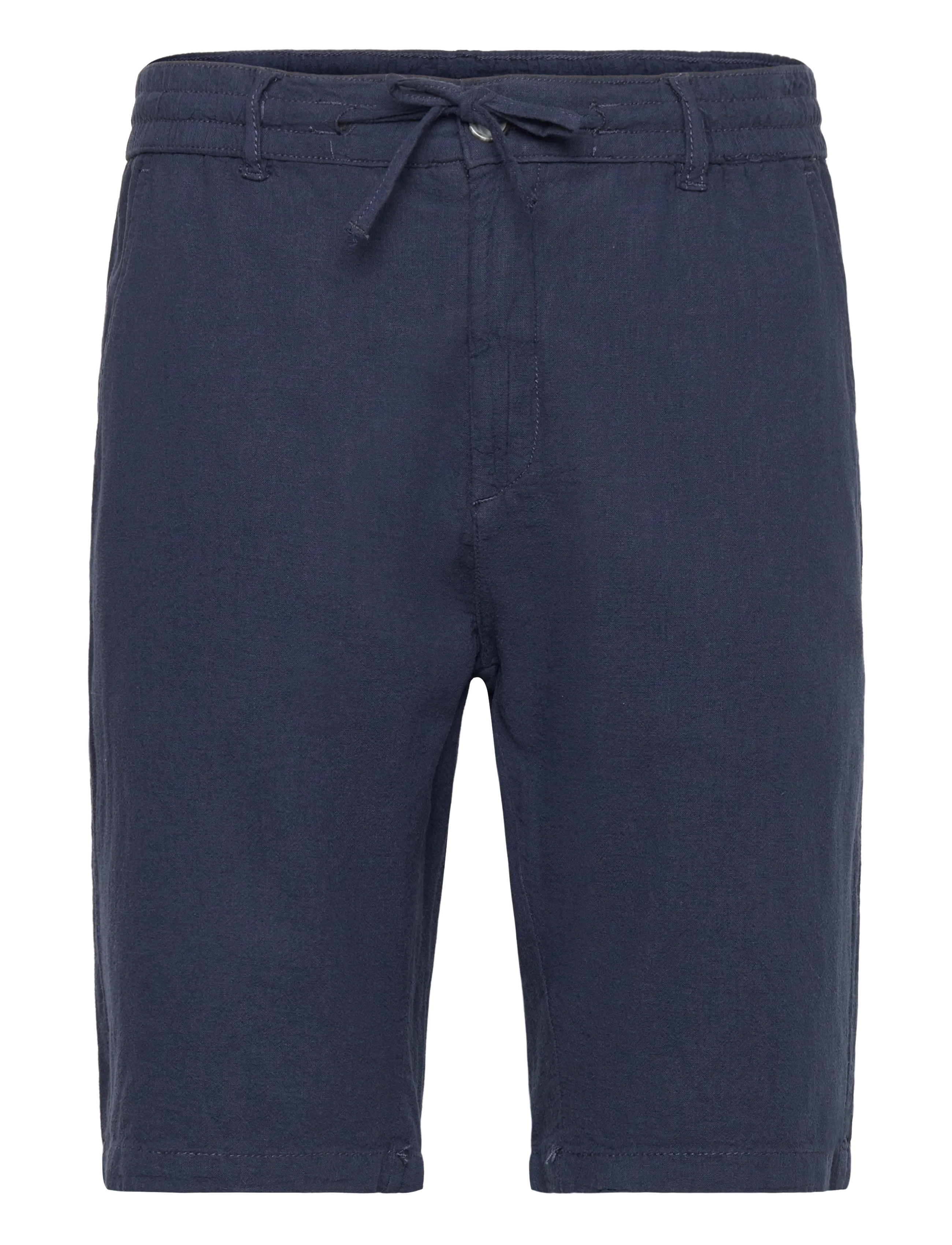 LINDBERGH Linen Shorts Navy - XL - Herren