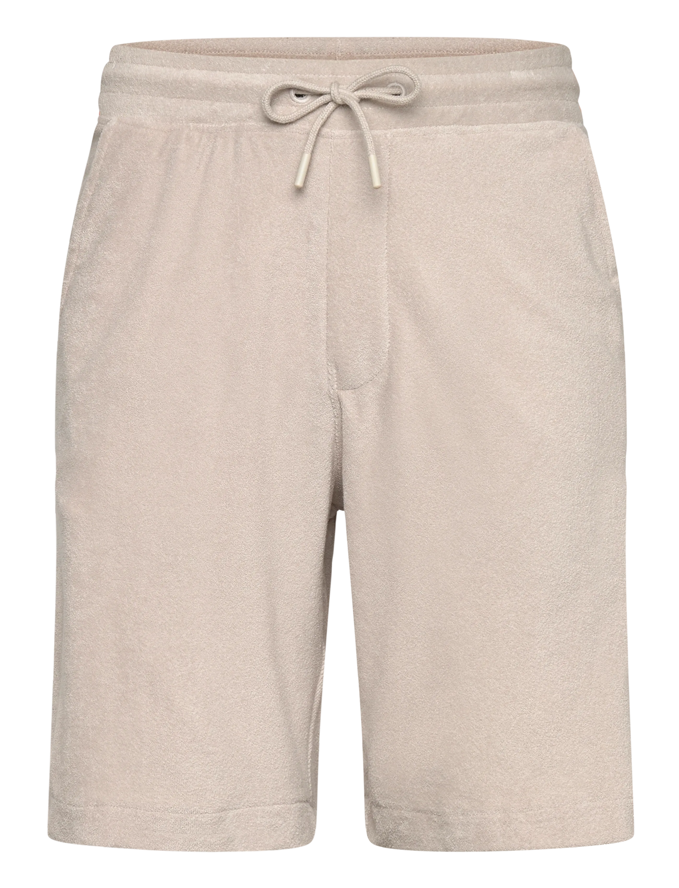 Lindbergh Towel shorts with elastic waist - Sweatshorts - FAIR GREY / grey